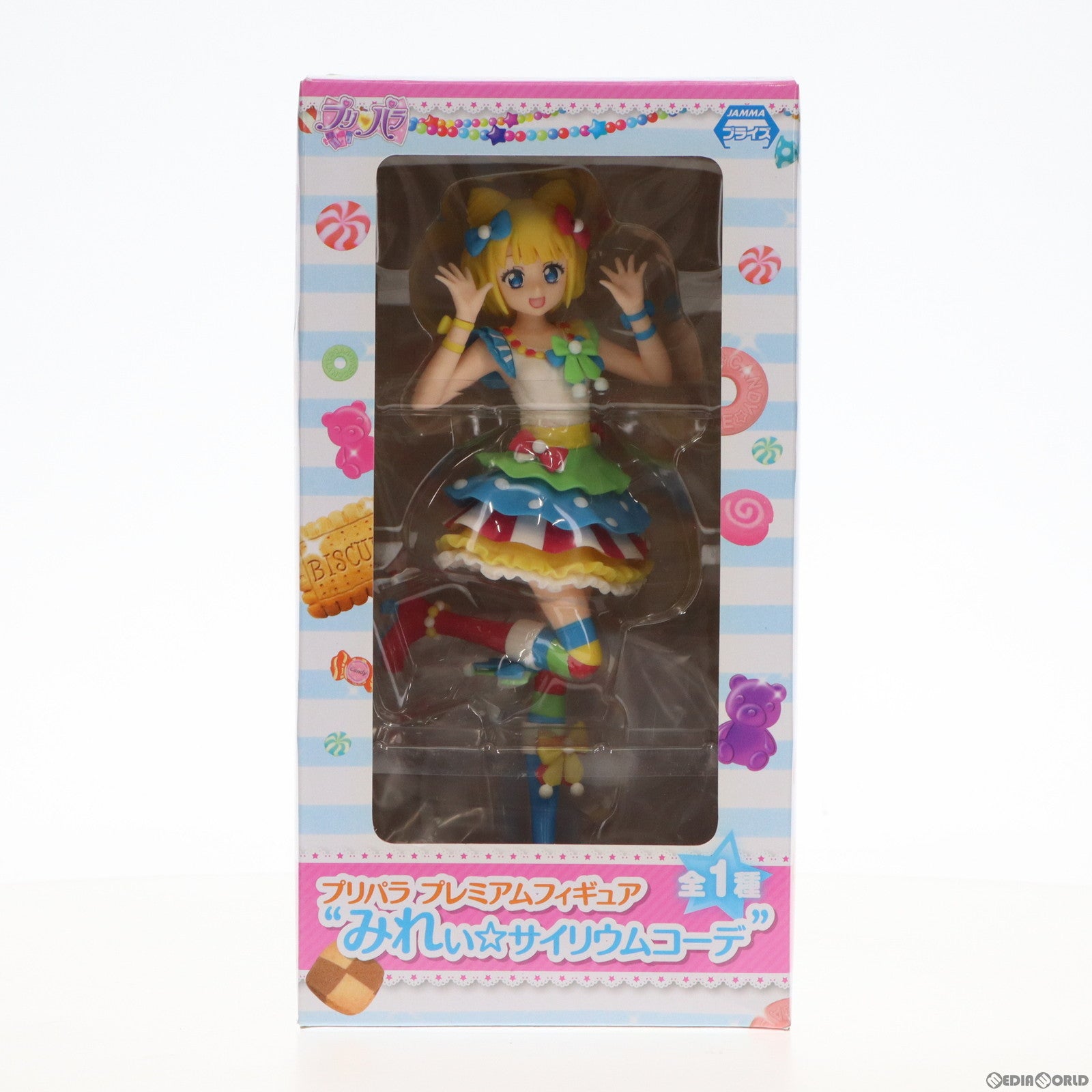 【中古即納】[FIG] 南みれぃ プリパラ プレミアムフィギュア『みれぃ☆サイリウムコーデ』 プライズ(1012205) セガ(20151220)
