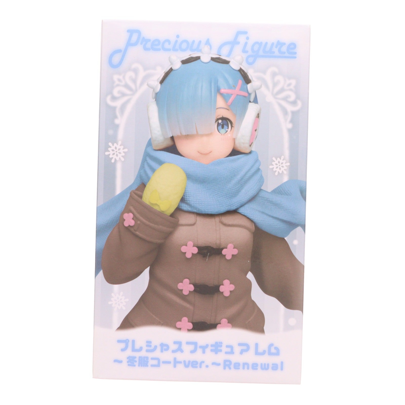 【中古即納】[FIG] レム Re:ゼロから始める異世界生活 プレシャスフィギュア レム～冬服コートver.～Renewal プライズ(451419000) タイトー(20220120)
