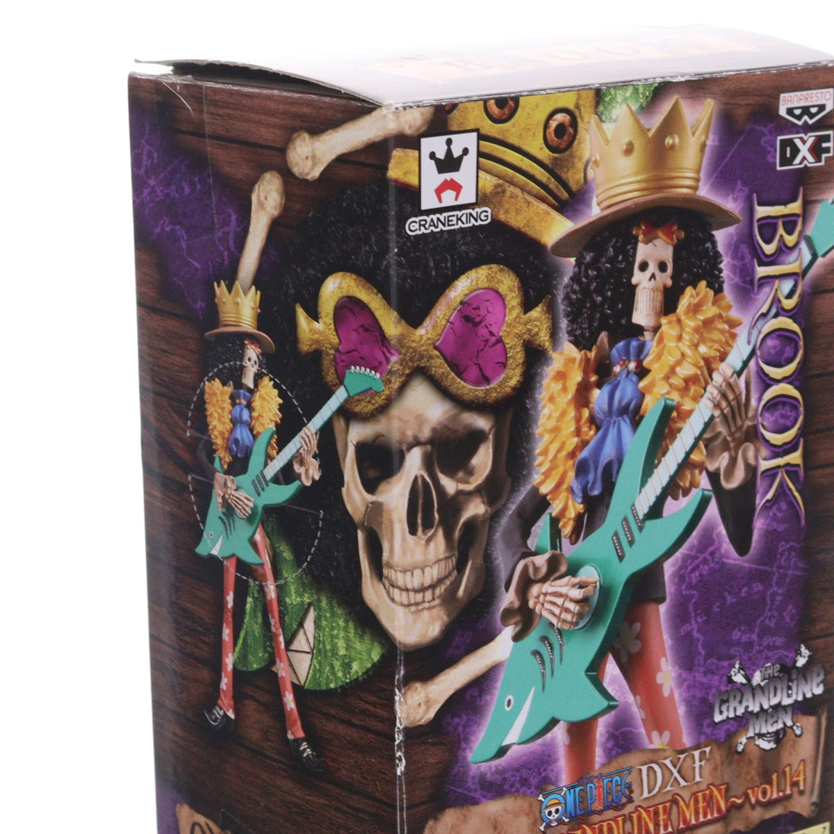 【中古即納】[FIG] ブルック ワンピース DXフィギュア～THE GRANDLINE MEN～ vol.14 ONE PIECE プライズ(48122) バンプレスト(20121031)