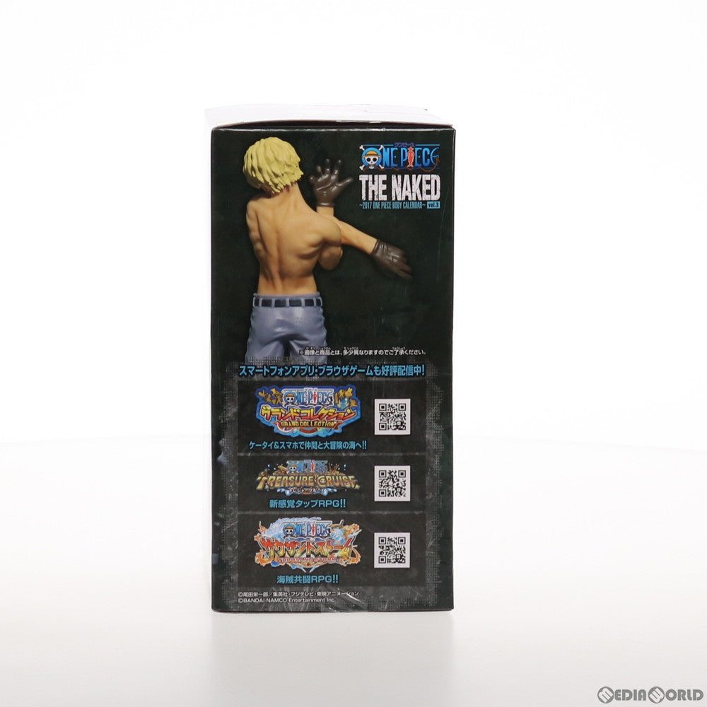 【中古即納】[FIG] サボ(グレーズボン) THE NAKED ～2017 ONE PIECE BODY CALENDAR～ vol.3 ワンピース フィギュア プライズ(37038) バンプレスト(20170119)