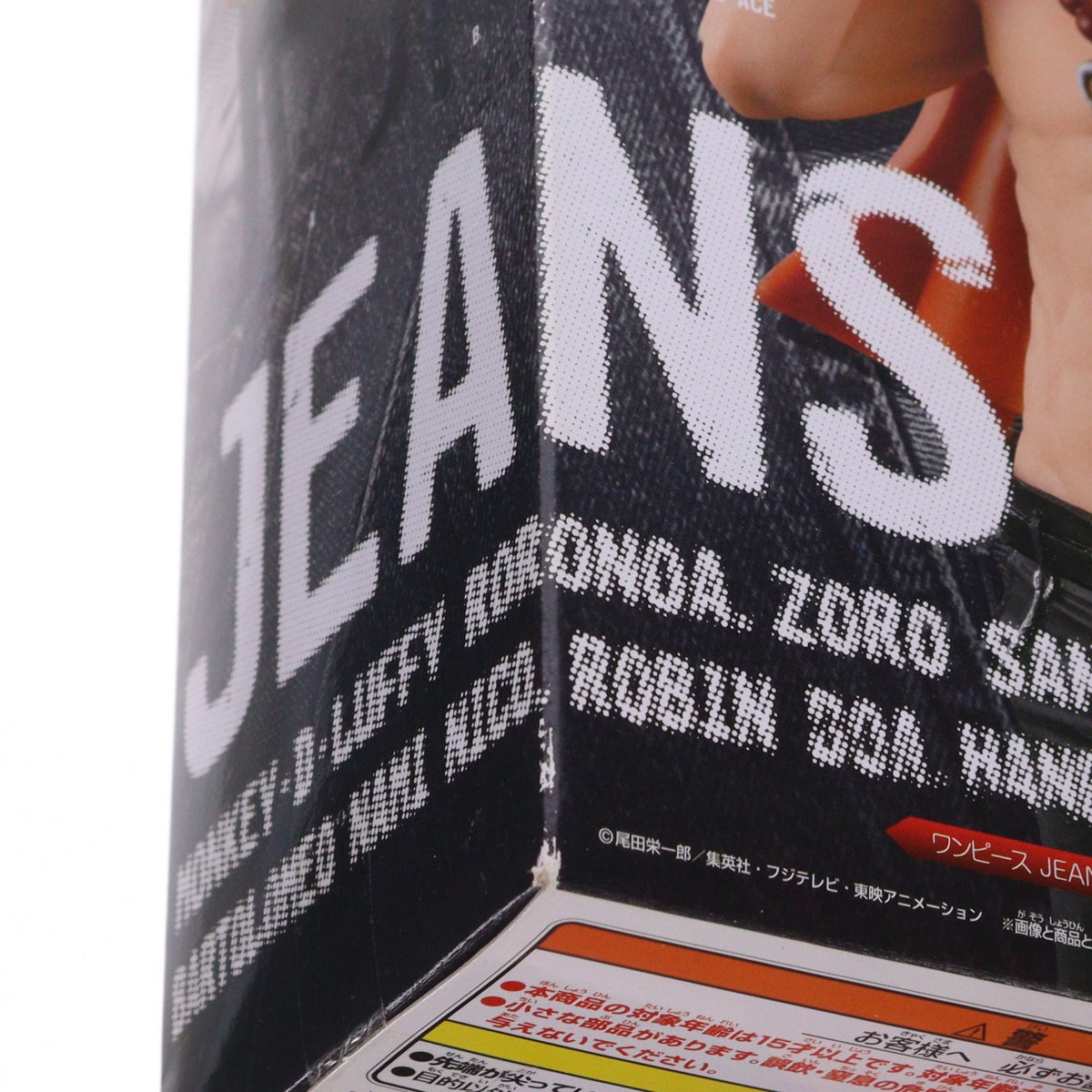 【中古即納】[FIG] ポートガス・D・エース(オレンジ) ONE PIECE(ワンピース) JEANS FREAK vol.12 フィギュア プライズ(36449) バンプレスト(20160614)