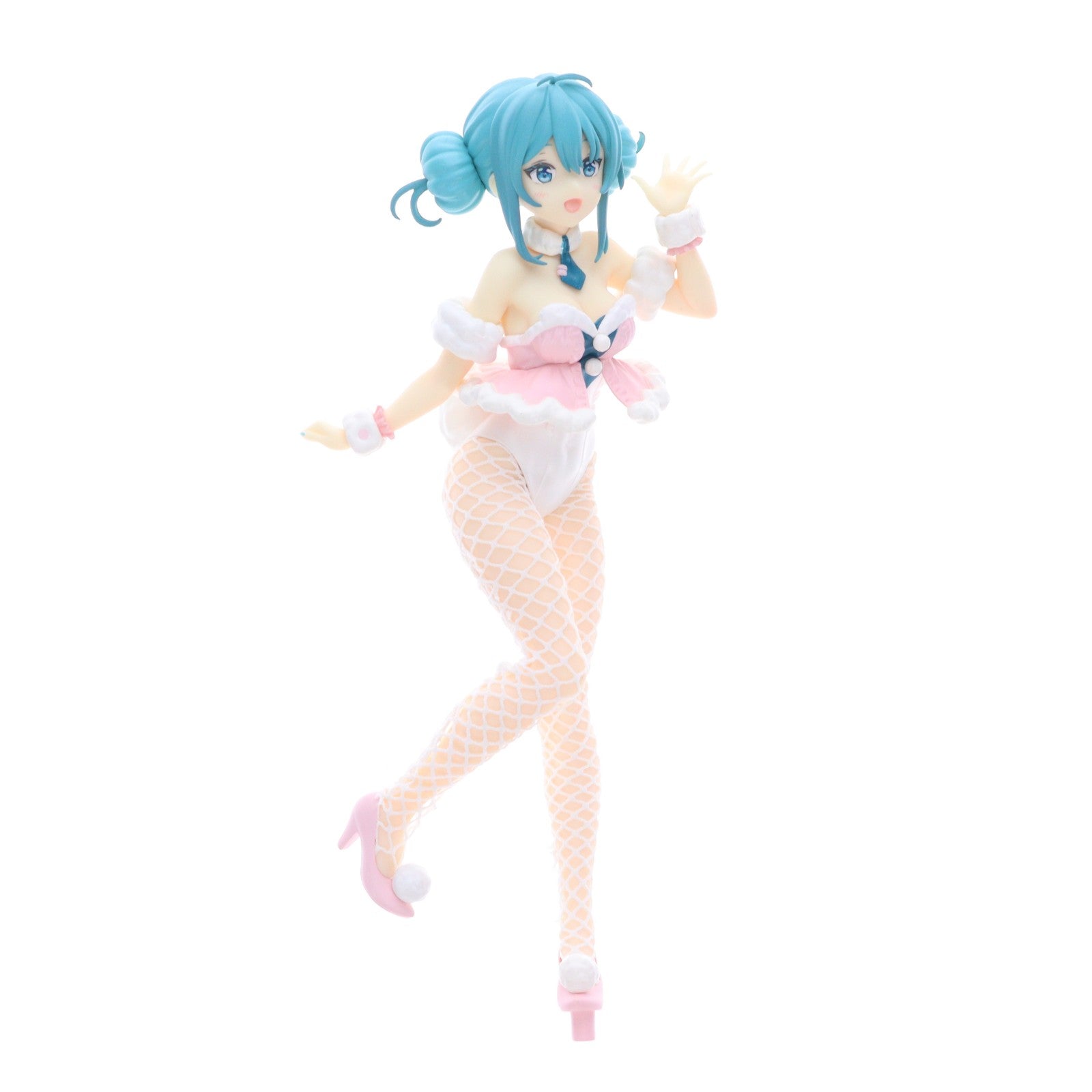【中古即納】[FIG] 初音ミク VOCALOID(ボーカロイド) BiCute Bunnies Figure-白うさぎ Baby Pink- フィギュア プライズ(AMU-PRZ13915) フリュー(20221031)