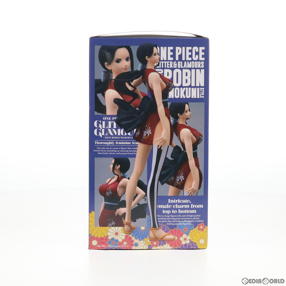 【中古即納】[FIG] ニコ・ロビン(レッド) ワンピース GLITTER&GLAMOURS -NIKO ROBIN WANOKUNI STYLE- ONE PIECE フィギュア プライズ(81928) バンプレスト(20200320)