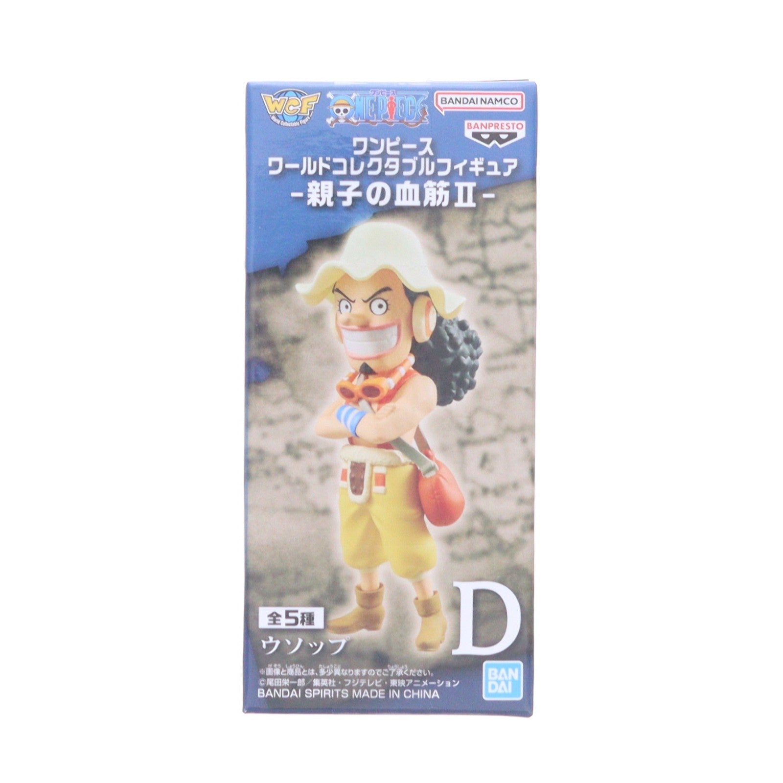【中古即納】[FIG] ウソップ ワンピース ワールドコレクタブルフィギュア -親子の血筋II- ONE PIECE プライズ(2750787) バンプレスト(20250819)