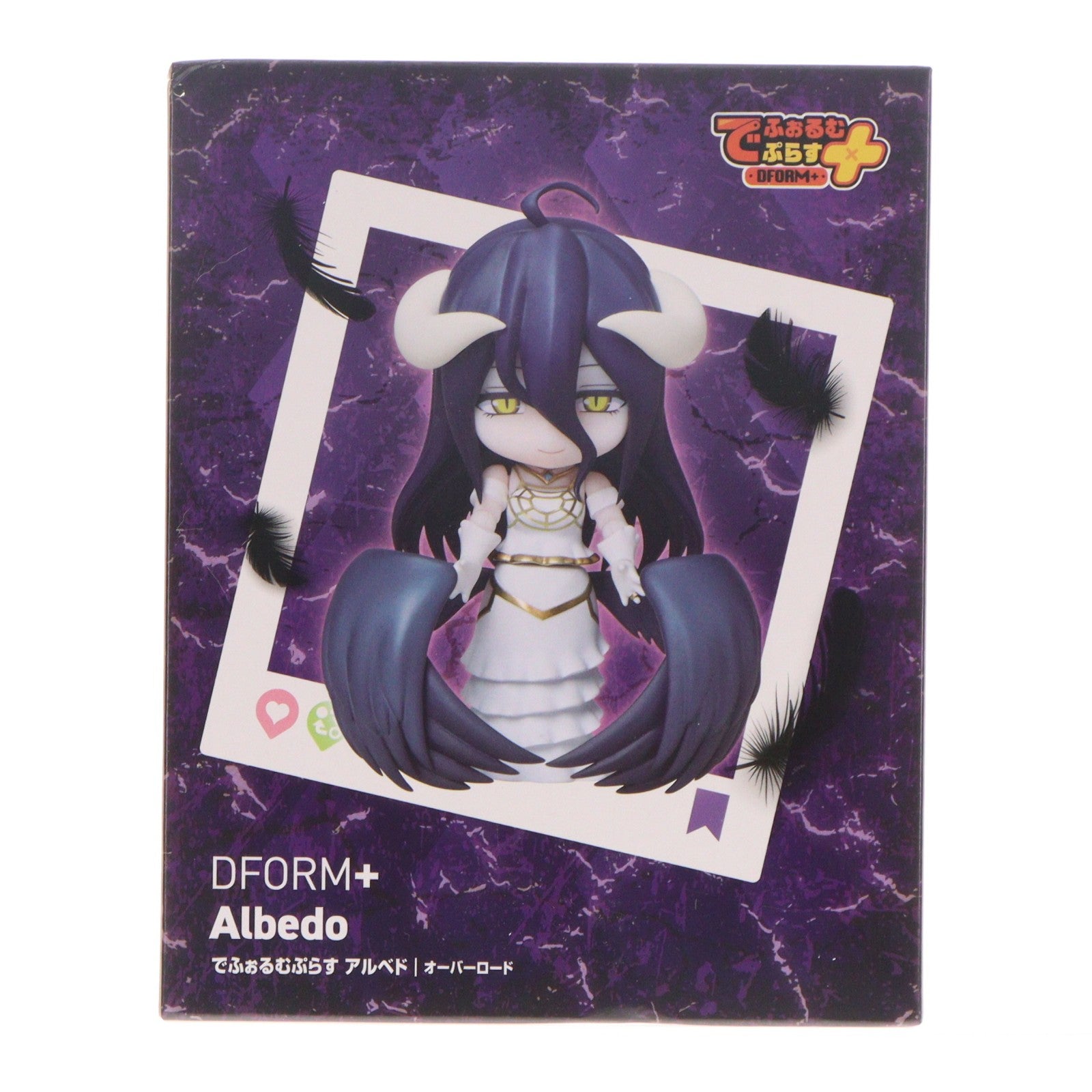 【中古即納】[FIG] でふぉるむぷらす アルベド オーバーロードIV フルアクションデフォルメフィギュア プライズ(ELC000206) エルココ(20250331)
