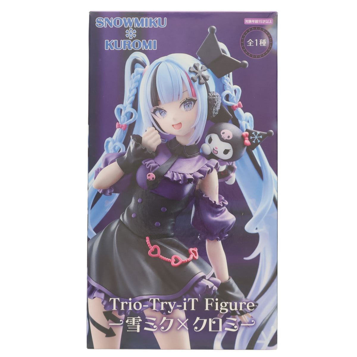 【中古即納】[FIG] 雪ミク&クロミ SNOW MIKU Trio-Try-iT Figure-雪ミク×クロミ- フィギュア プライズ(AMU-PRZ20403) フリュー(20260220)