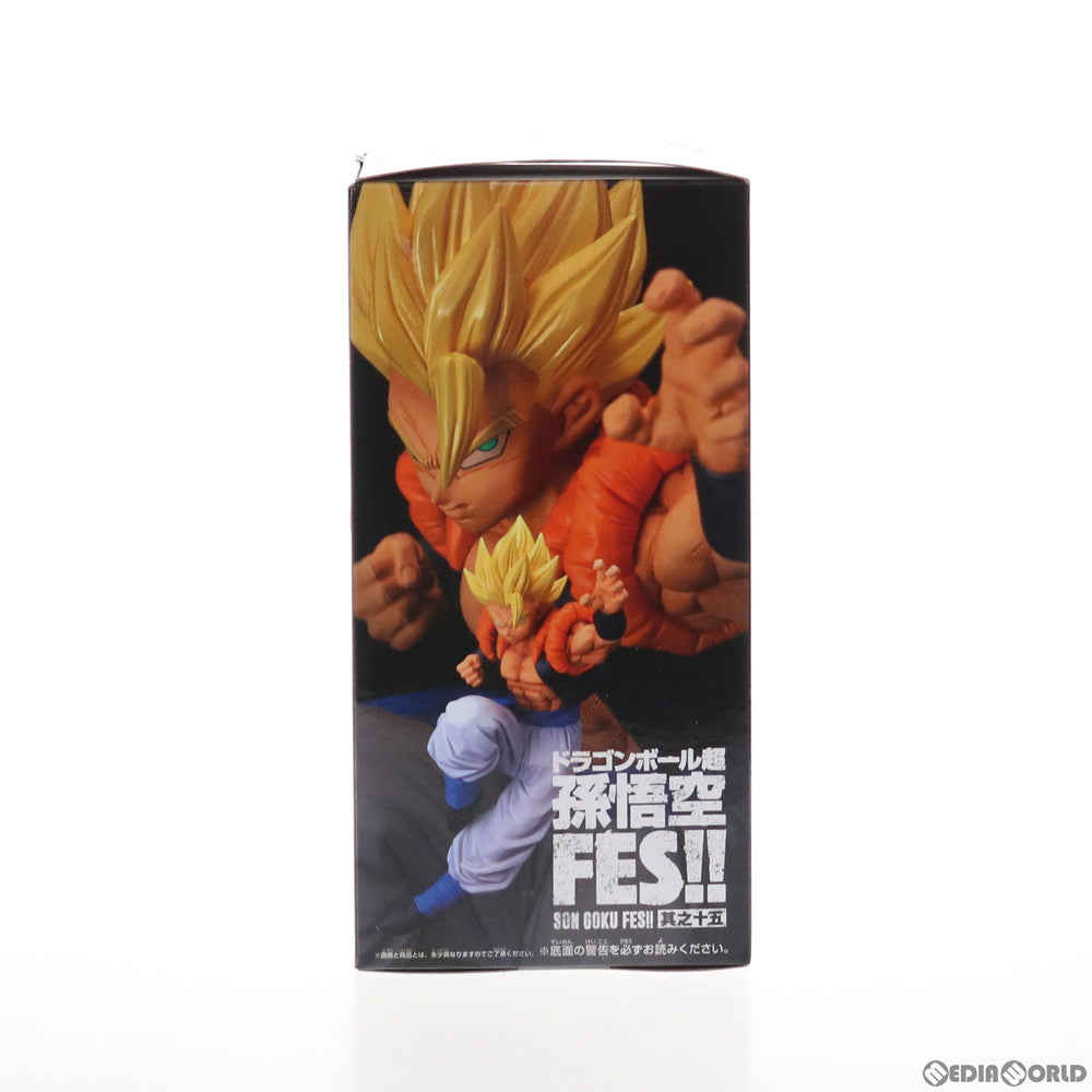 【中古即納】[FIG] 超サイヤ人ゴジータ ドラゴンボール超(スーパー) 孫悟空FES!!其之十五 フィギュア プライズ(2545543) バンプレスト(20210920)