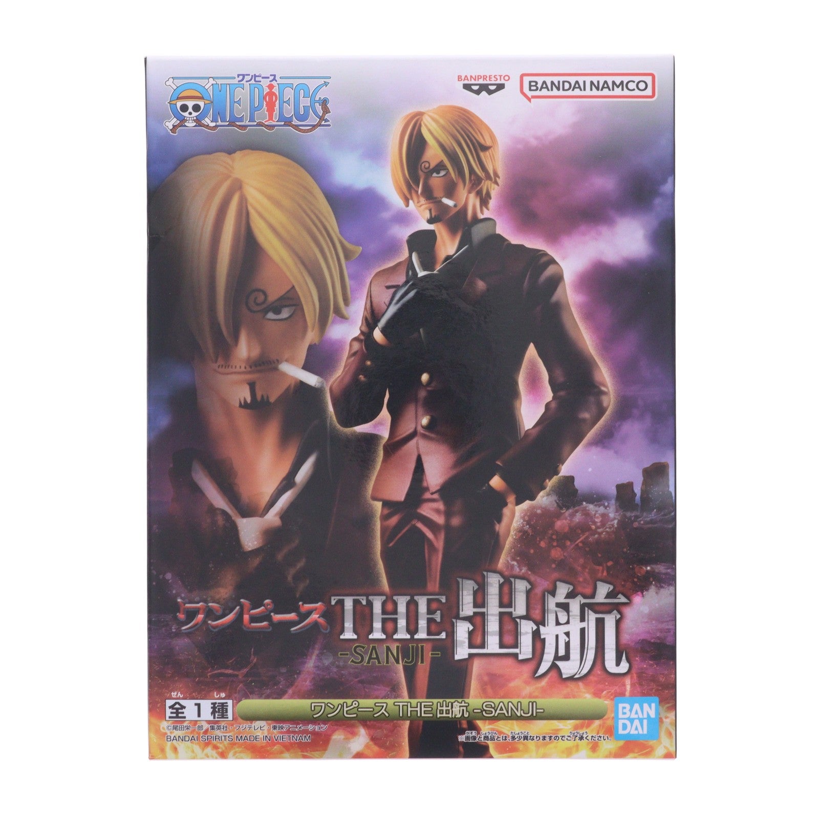 【中古即納】[FIG] サンジ ワンピース THE出航-SANJI- ONE PIECE フィギュア プライズ(2651292) バンプレスト(20230620)