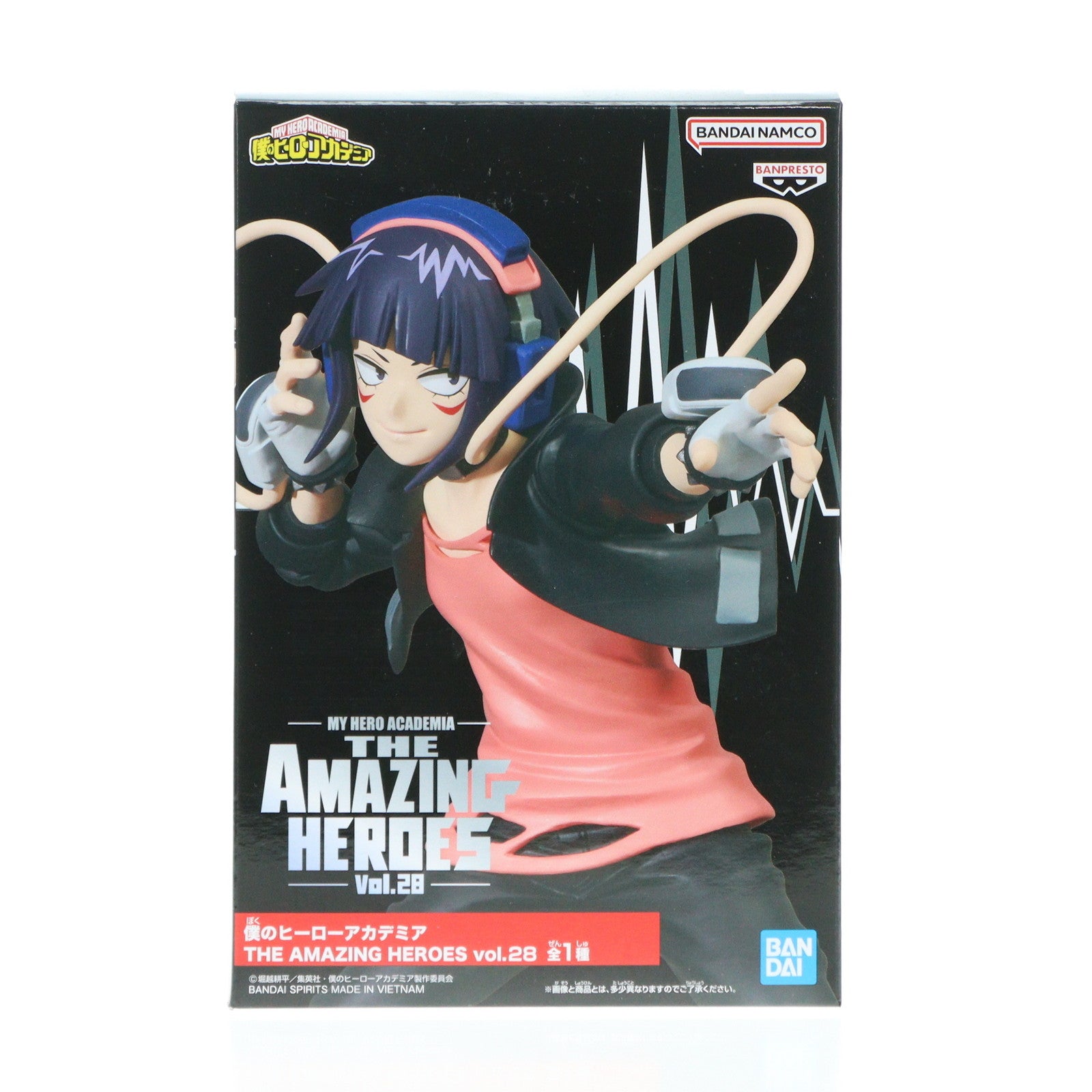【中古即納】[FIG] 耳郎響香(じろうきょうか) 僕のヒーローアカデミア THE AMAZING HEROES vol.28 フィギュア プライズ(2608640) バンプレスト(20230220)