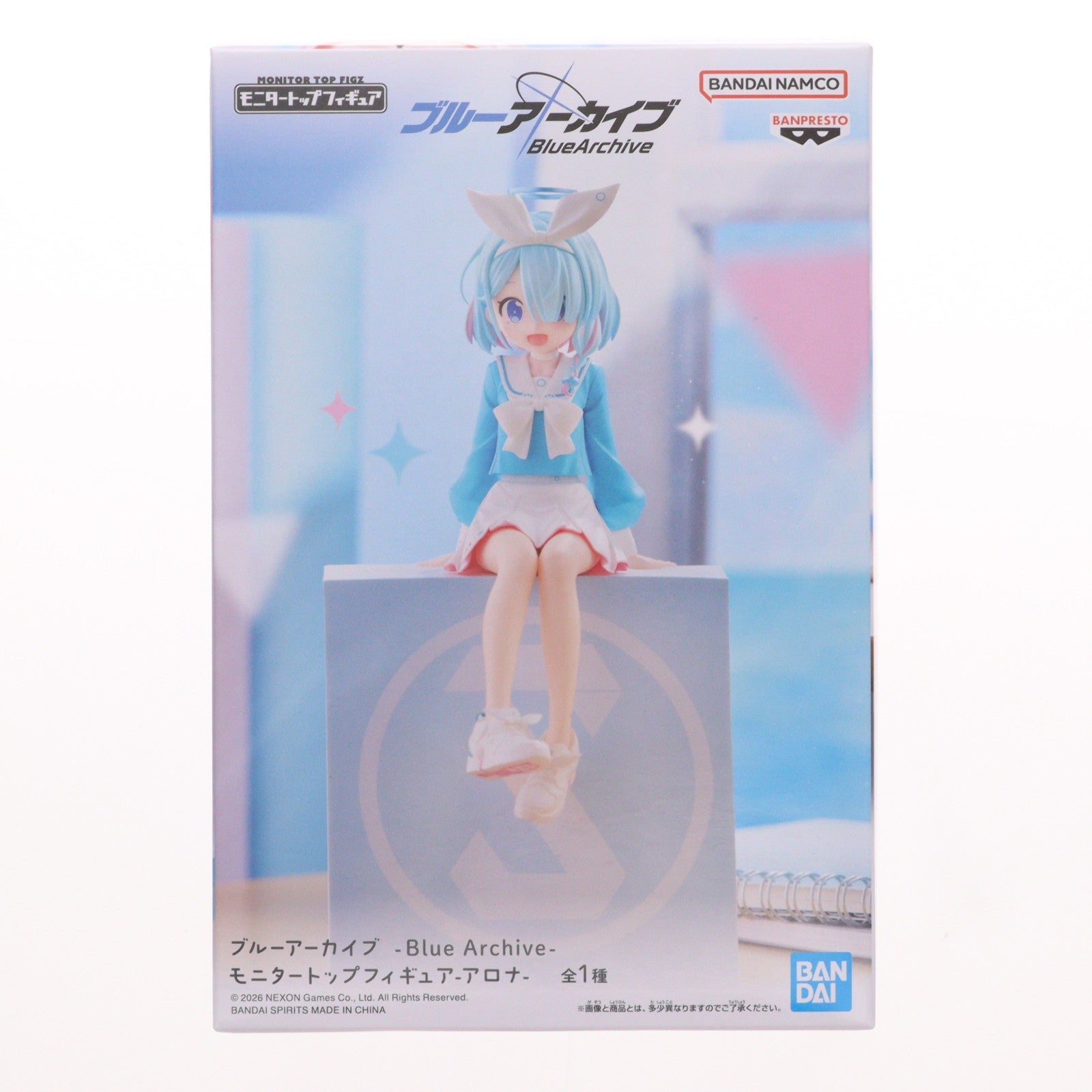 【中古即納】[FIG] アロナ ブルーアーカイブ -Blue Archive- モニタートップフィギュア-アロナ- プライズ(2822572) バンプレスト(20260519)
