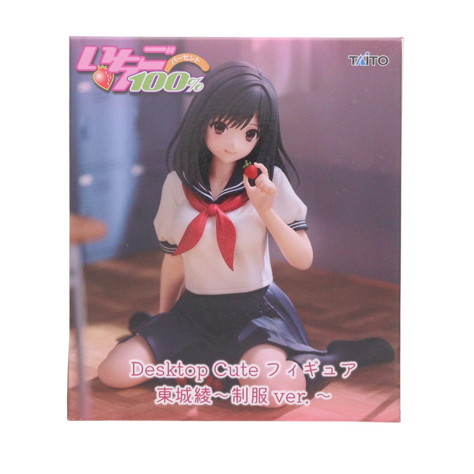 【中古即納】[FIG] 東城綾(とうじょうあや) いちご100% Desktop Cute フィギュア 東城綾～制服ver.～ プライズ(452071800) タイトー(20260731)