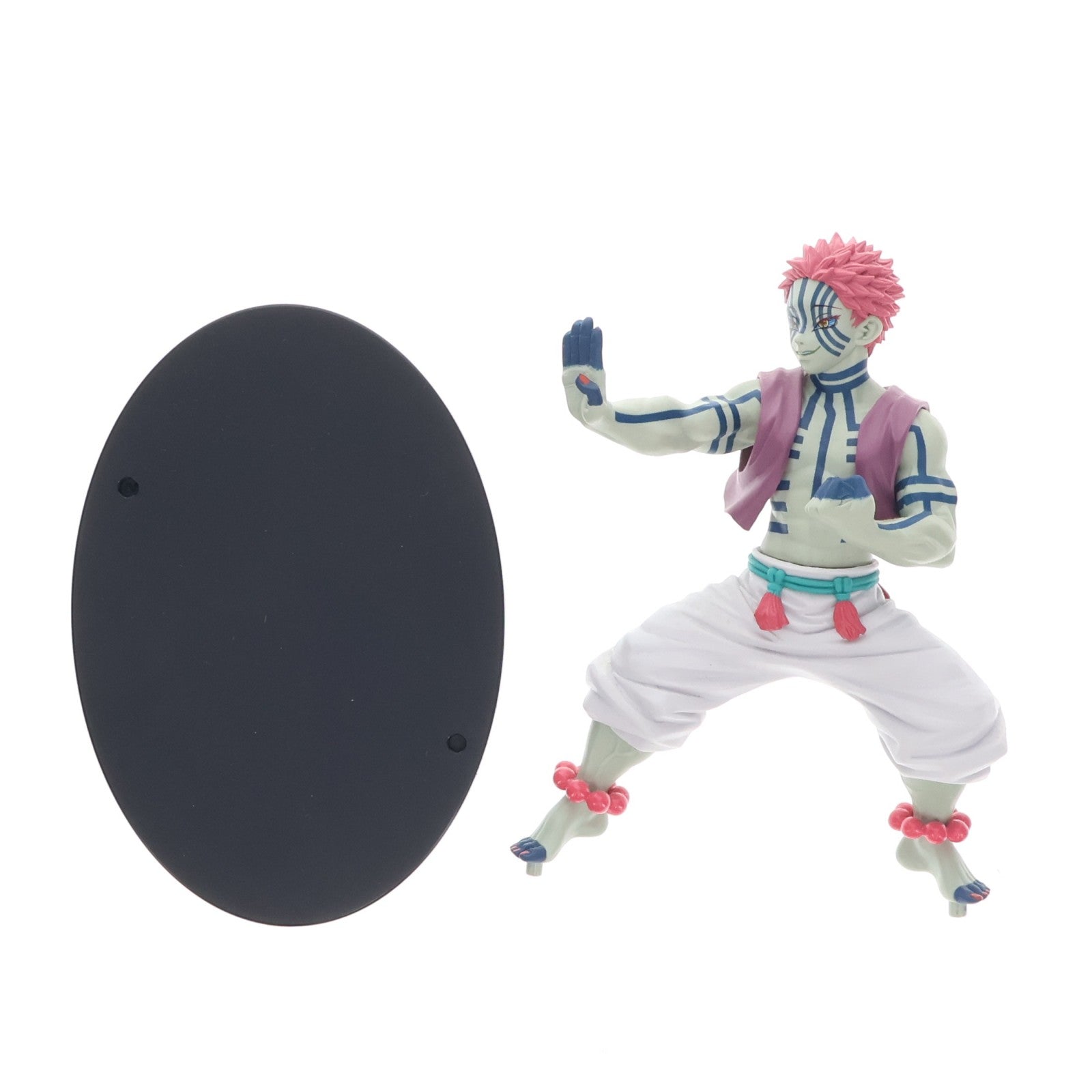 【中古即納】[FIG] 猗窩座(あかざ) 鬼滅の刃 VIBRATION STARS-煉獄杏寿郎&猗窩座- フィギュア プライズ(2535280) バンプレスト(20210430)