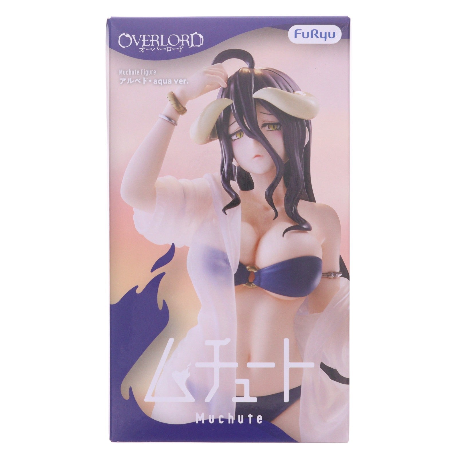【中古即納】[FIG] アルベド オーバーロード ムチュートフィギュア-アルベド・aqua ver.- プライズ(AMU-PRZ21779) フリュー(20260810)