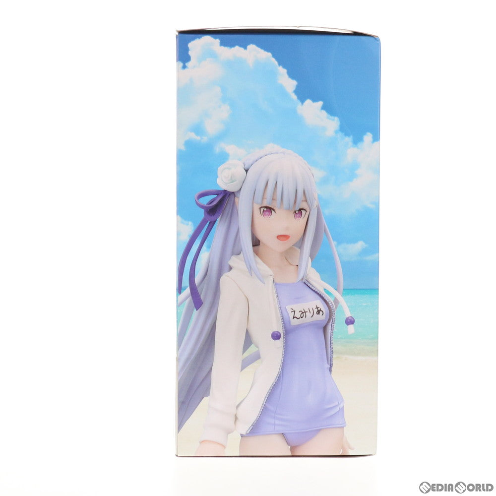 【中古即納】[FIG] エミリア エミリア-夏の日のE・M・T Re:ゼロから始める異世界生活 プレミアムフィギュア プライズ(1026860) セガ(20180920)
