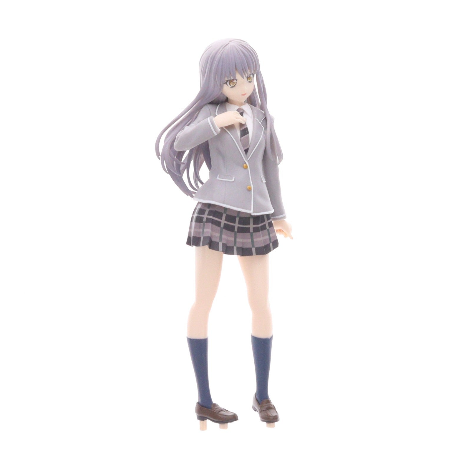 【中古即納】[FIG] 湊友希那(みなとゆきな) BanG Dream!(バンドリ!) ガールズバンドパーティ! プレミアムフィギュア School☆Days プライズ(1030955) セガ(20190420)