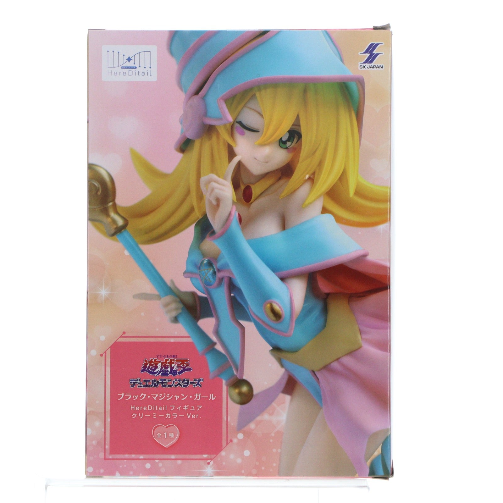 【中古即納】[FIG] ブラック・マジシャン・ガール クリーミーカラーVer. 遊☆戯☆王デュエルモンスターズ HereDitailフィギュア プライズ エスケイジャパン(20251218)