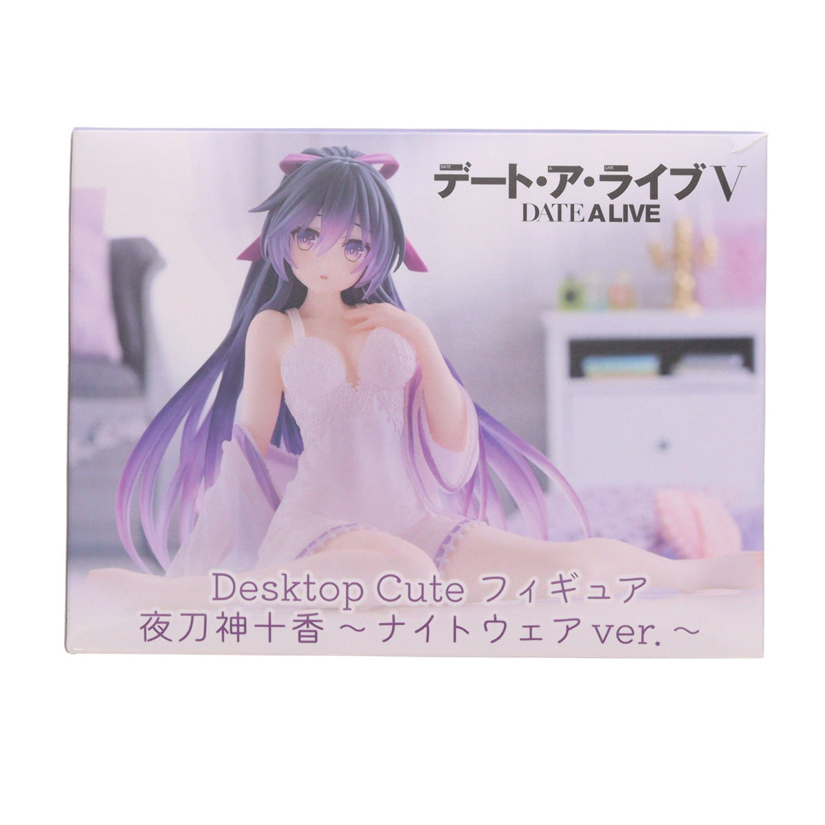 【中古即納】[FIG] 夜刀神十香(やとがみとおか) デート・ア・ライブV Desktop Cute フィギュア 夜刀神十香～ナイトウェアver.～ プライズ(451770000) タイトー(20240720)