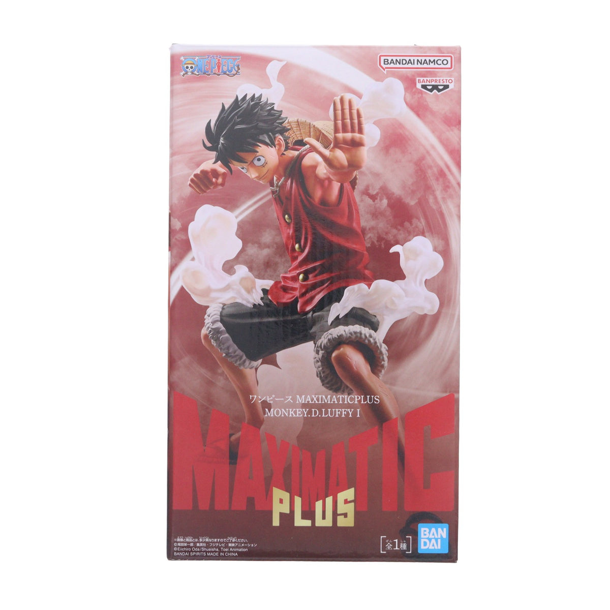 【中古即納】[FIG] モンキー・D・ルフィ ワンピース MAXIMATICPLUS MONKEY.D.LUFFY I ONE PIECE フィギュア プライズ(2800213) バンプレスト(20260210)