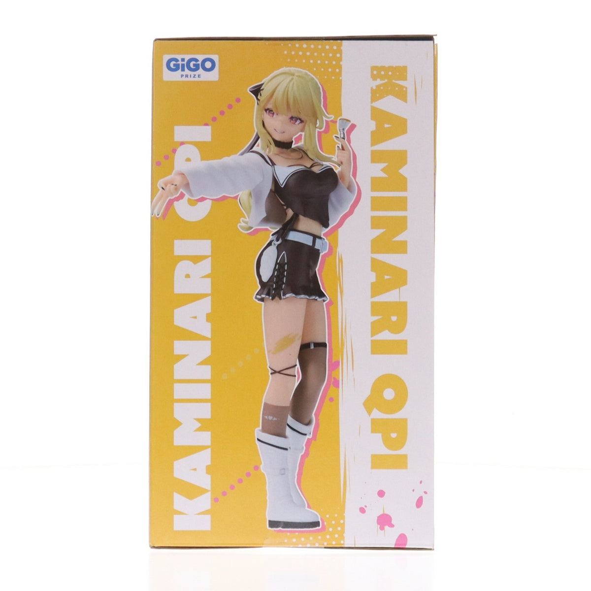 【中古即納】[FIG] GiGO限定 神成きゅぴ(かみなりきゅぴ) ぶいすぽっ!スケールフィギュア -Play with paint- vol.7 プライズ フクヤ(20251127)