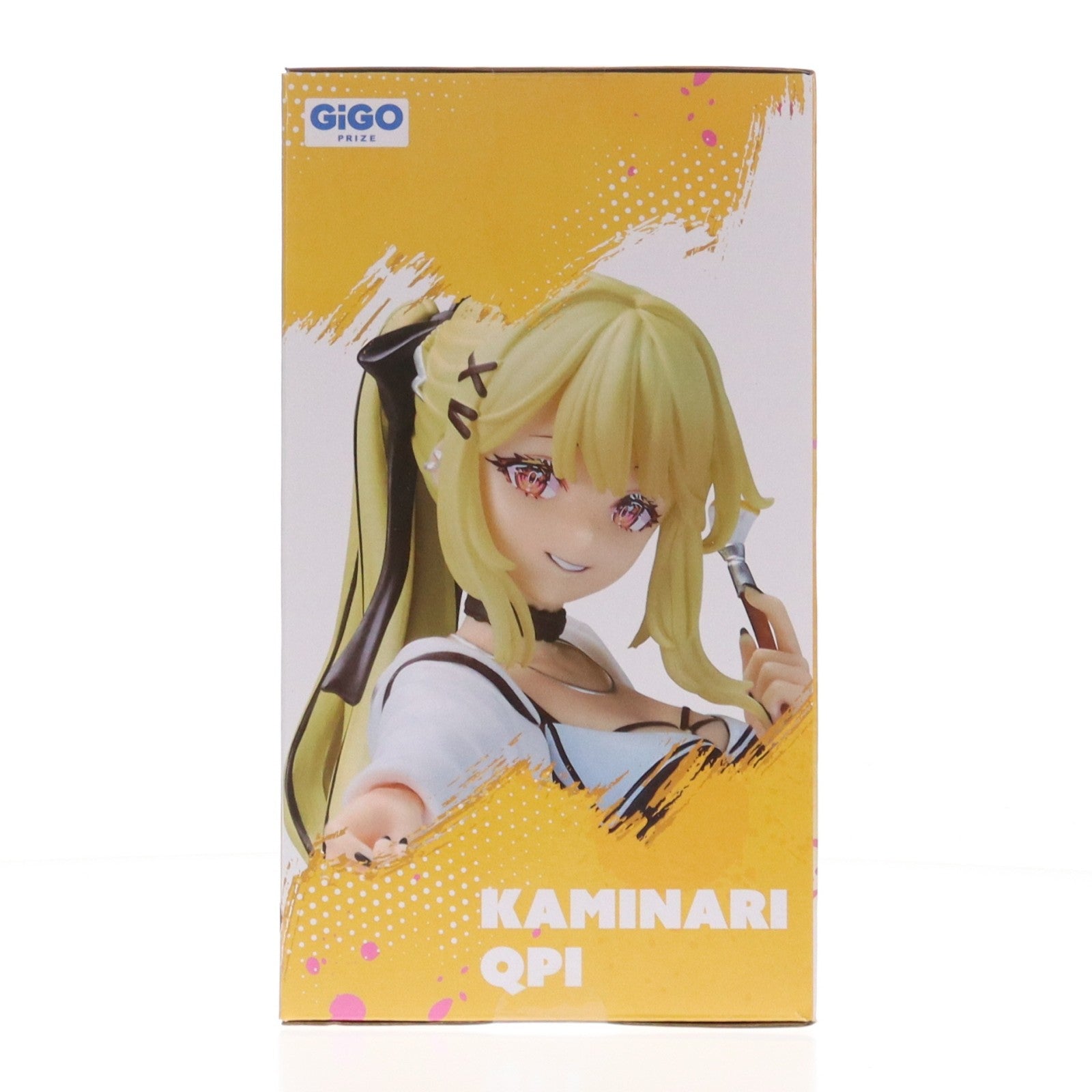 【中古即納】[FIG] GiGO限定 神成きゅぴ(かみなりきゅぴ) ぶいすぽっ!スケールフィギュア -Play with paint- vol.7 プライズ フクヤ(20251127)