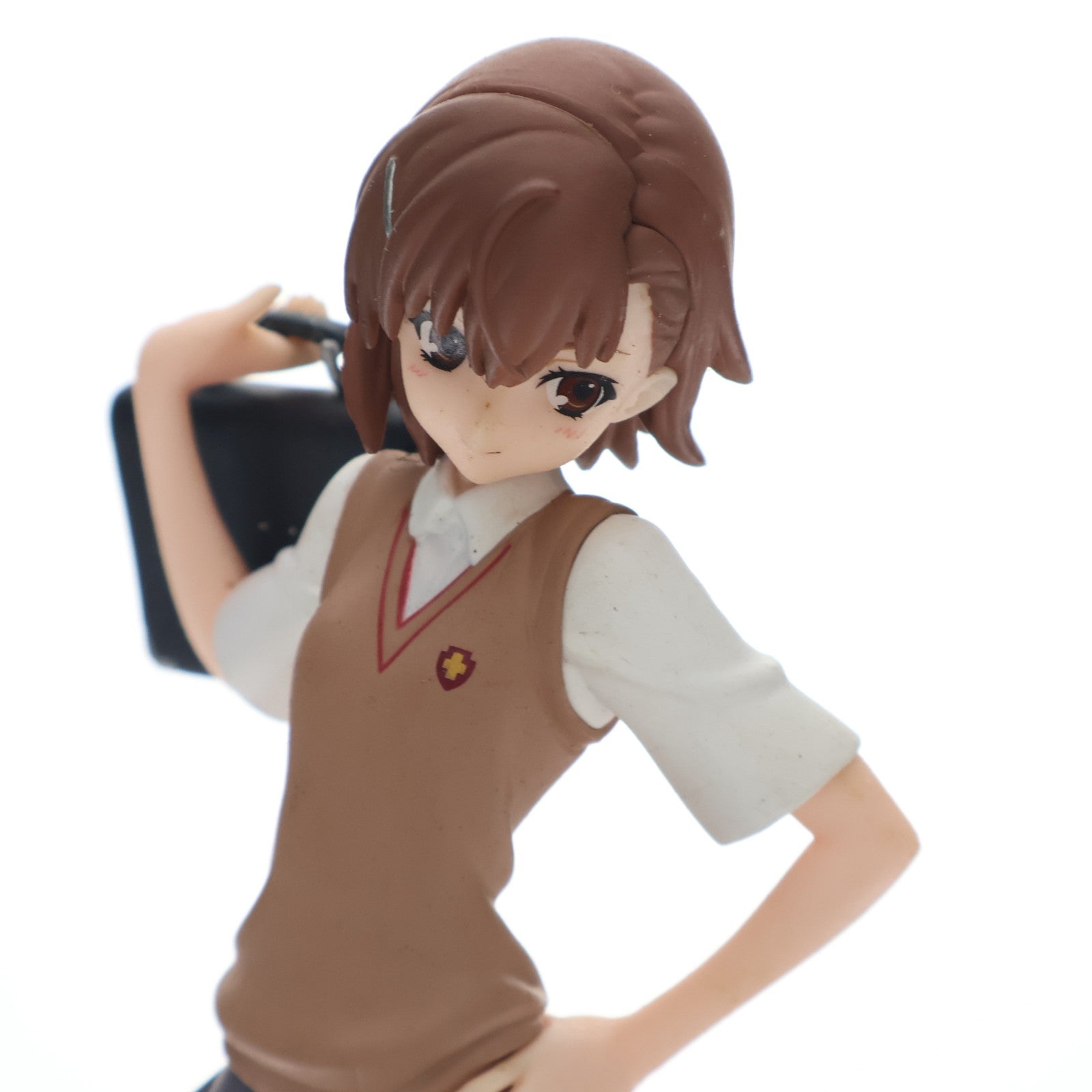 【中古即納】[FIG] 御坂美琴(みさかみこと) とある科学の超電磁砲(レールガン) エクストラフィギュアVOL.2 プライズ セガ(20120229)