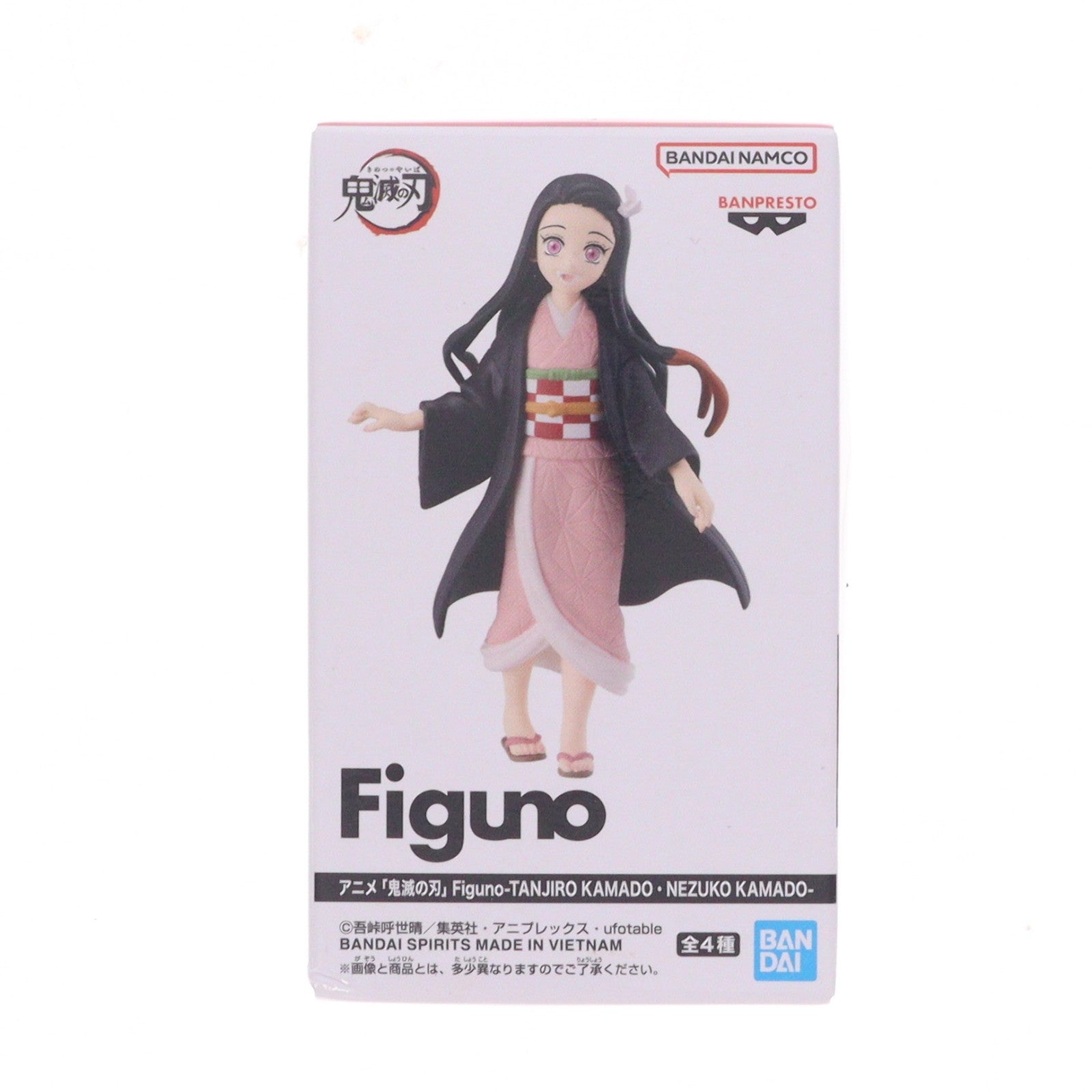 【中古即納】[FIG] 竈門禰豆子(かまどねずこ) D(竹なし) 鬼滅の刃 Figuno-TANJIRO KAMADO・NEZUKO KAMADO- フィギュア プライズ(2809103) バンプレスト(20260521)