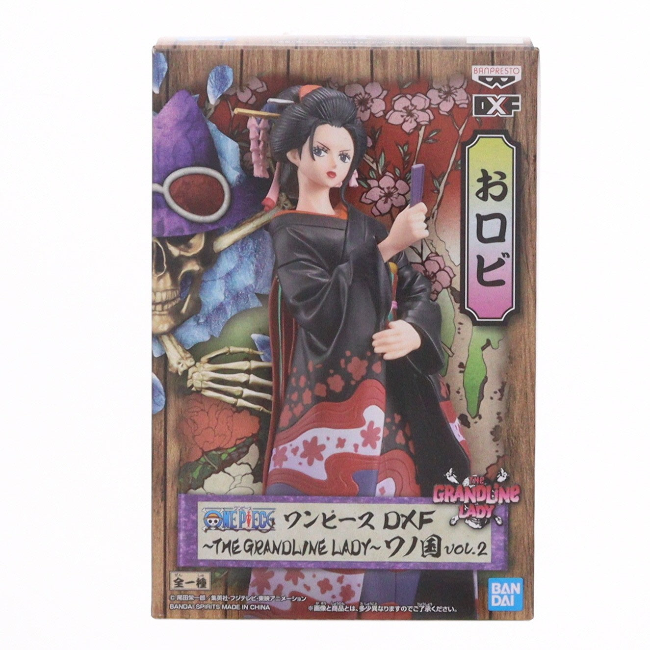 【中古即納】[FIG] おロビ(ニコ・ロビン) ワンピース DXF～THE GRANDLINE LADY～ワノ国 vol.2 ONE PIECE フィギュア プライズ(82340) バンプレスト(20200820)