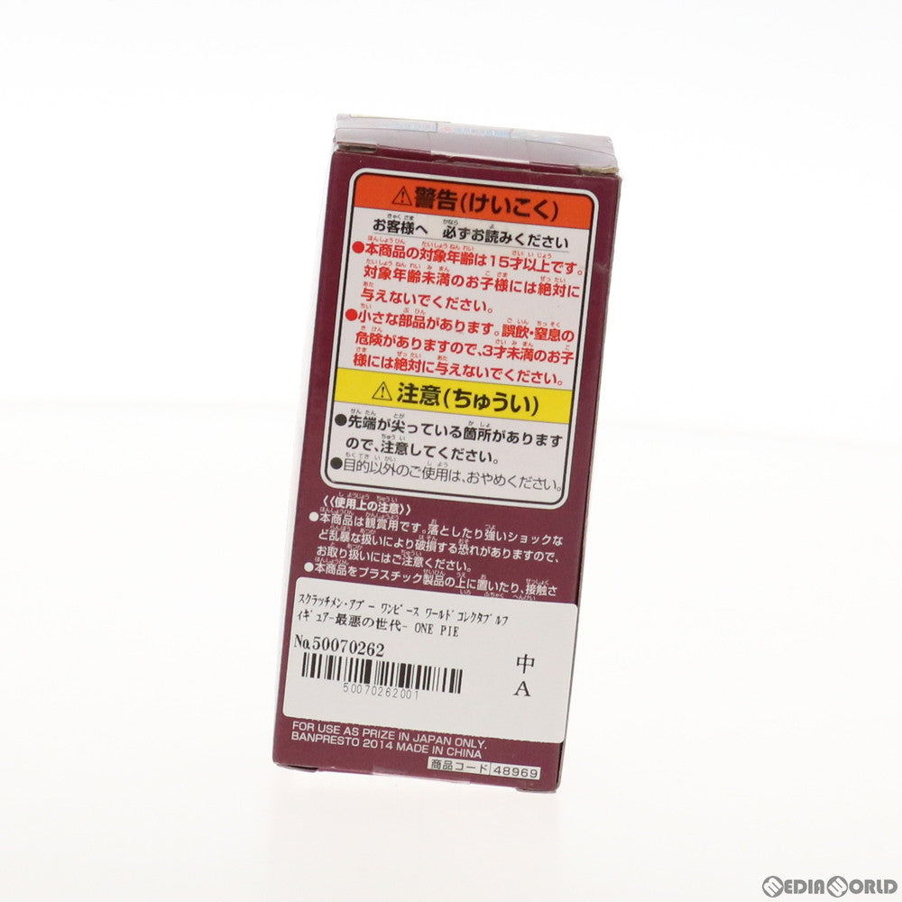 【中古即納】[FIG] スクラッチメン・アプー ワンピース ワールドコレクタブルフィギュア-最悪の世代- ONE PIECE プライズ(48969) バンプレスト(20140610)