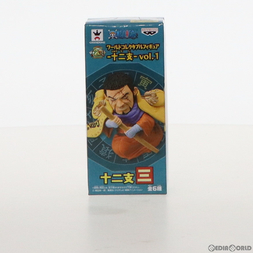 【中古即納】[FIG] 藤虎(ふじとら) ワンピース ワールドコレクタブルフィギュア-十二支-vol.1 ONE PIECE プライズ(39037) バンプレスト(20190120)