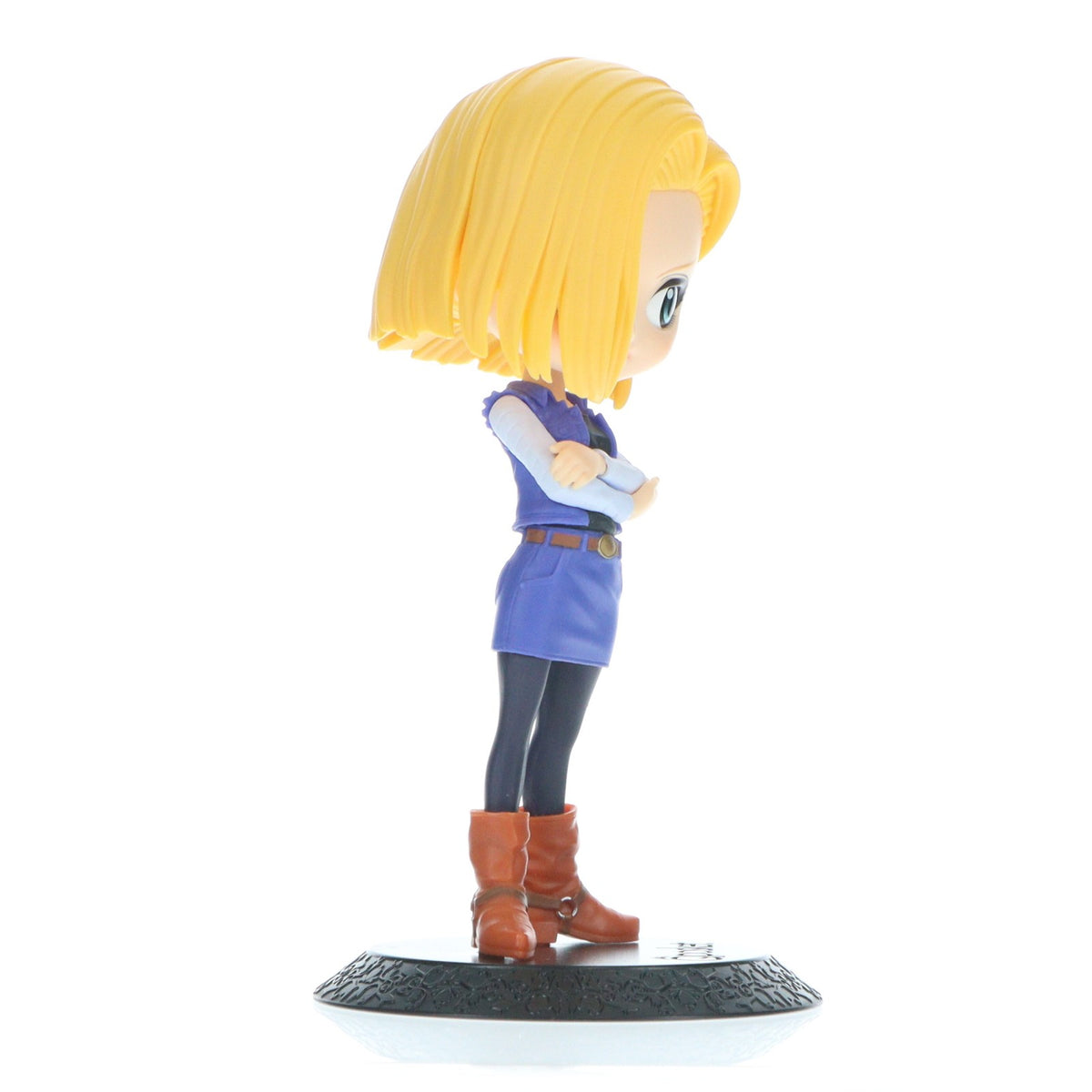 【中古即納】[FIG] 人造人間18号(ブルー) ドラゴンボールZ Q posket-ANDROID 18- DRAGON BALL フィギュア プライズ(82285) バンプレスト(20200731)