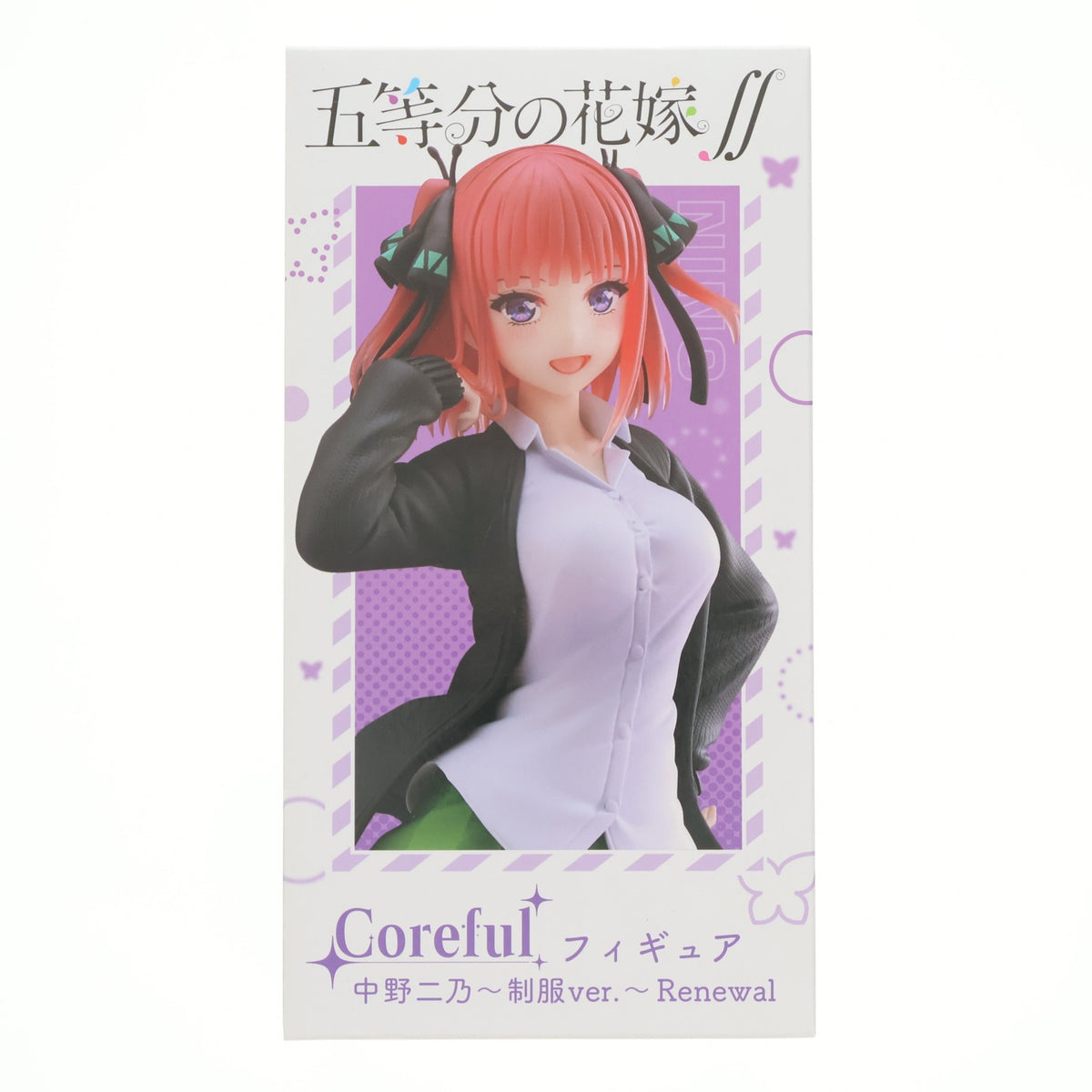 【中古即納】[FIG] 中野二乃(なかのにの) 五等分の花嫁∬ Coreful フィギュア 中野二乃～制服ver.～ Renewal プライズ(451465800) タイトー(20220620)