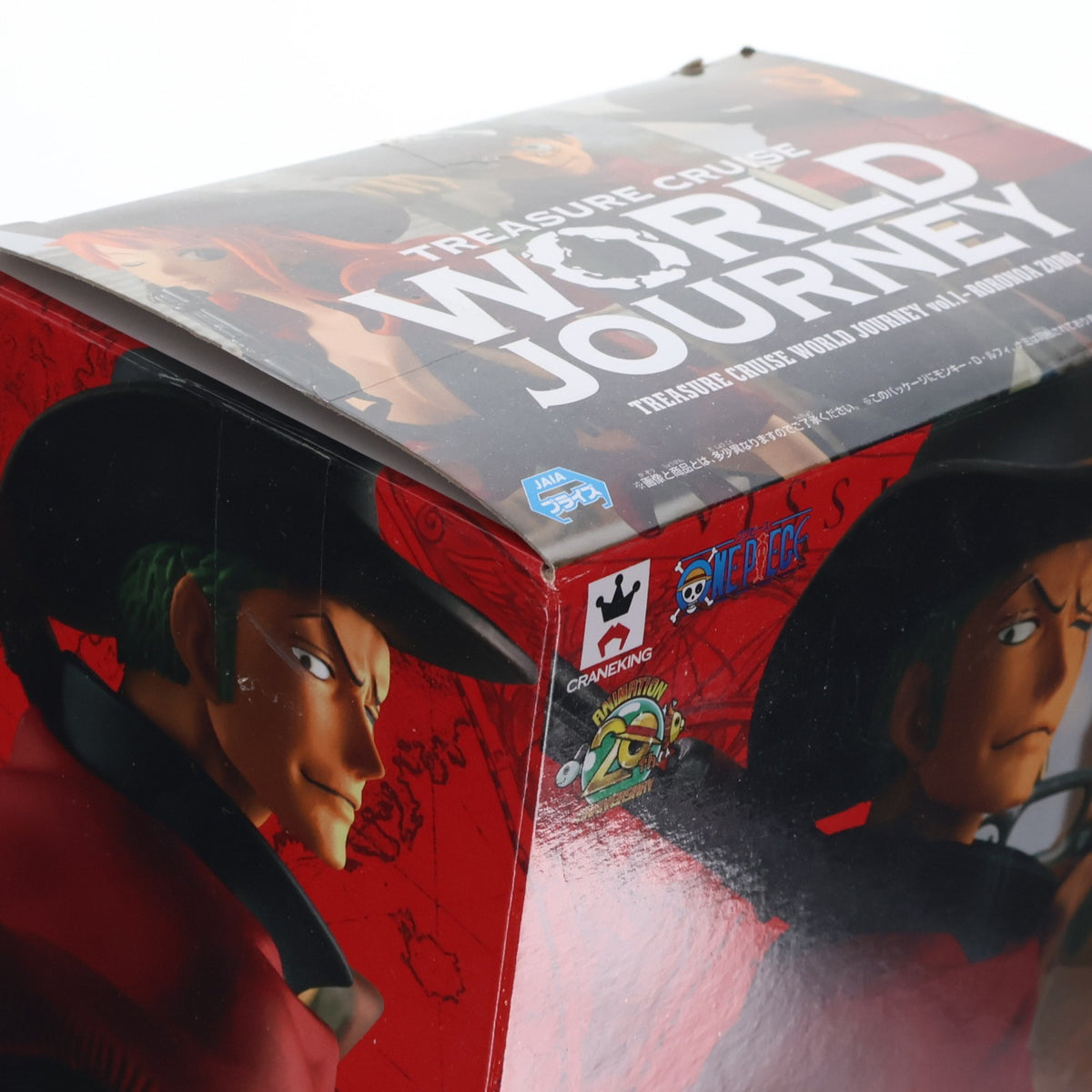【中古即納】[FIG] ロロノア・ゾロ TREASURE CRUISE WORLD JOURNEY vol.1-RORONOA ZORO- ONE PIECE(ワンピース) フィギュア プライズ(39040) バンプレスト(20190131)