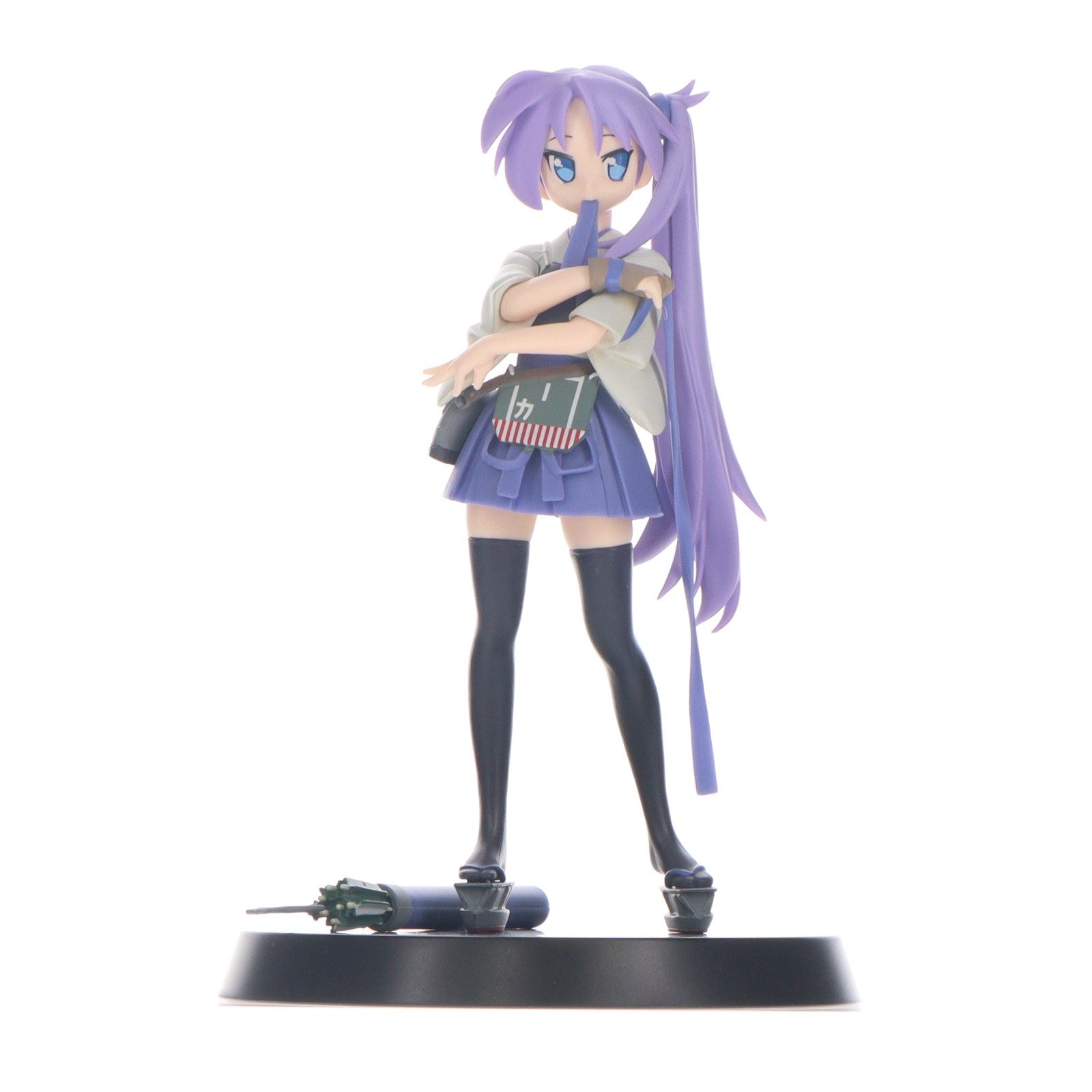 【中古即納】[FIG] 柊かがみ(ひいらぎかがみ) らき☆すた プレミアムフィギュア『柊かがみ 艦隊これくしょん ～艦これ～ 加賀コスプレVer.』 プライズ(1012204) セガ(20151130)