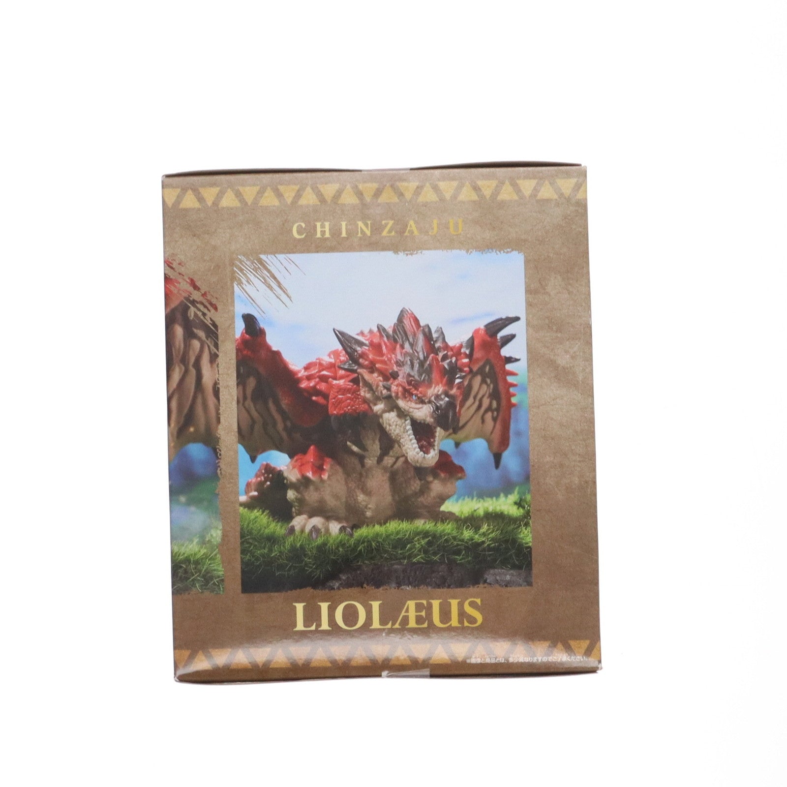 【中古即納】[FIG] リオレウス モンスターハンター 鎮座獣 リオレウス～激闘!雄火竜リオレウス ソフビフィギュア プライズ(2744334) バンプレスト(20250325)