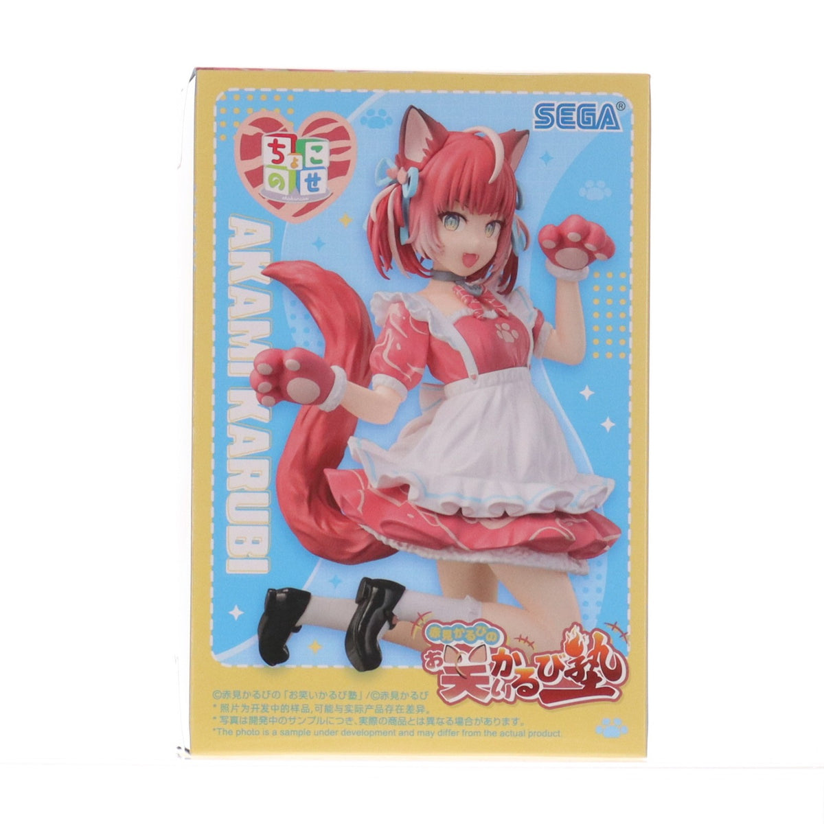 【中古即納】[FIG] 赤見かるび(あかみかるび) 赤見かるびの「お笑いかるび塾」 ちょこのせプレミアムフィギュア『赤見かるび』 プライズ(1118402) セガ(20260226)