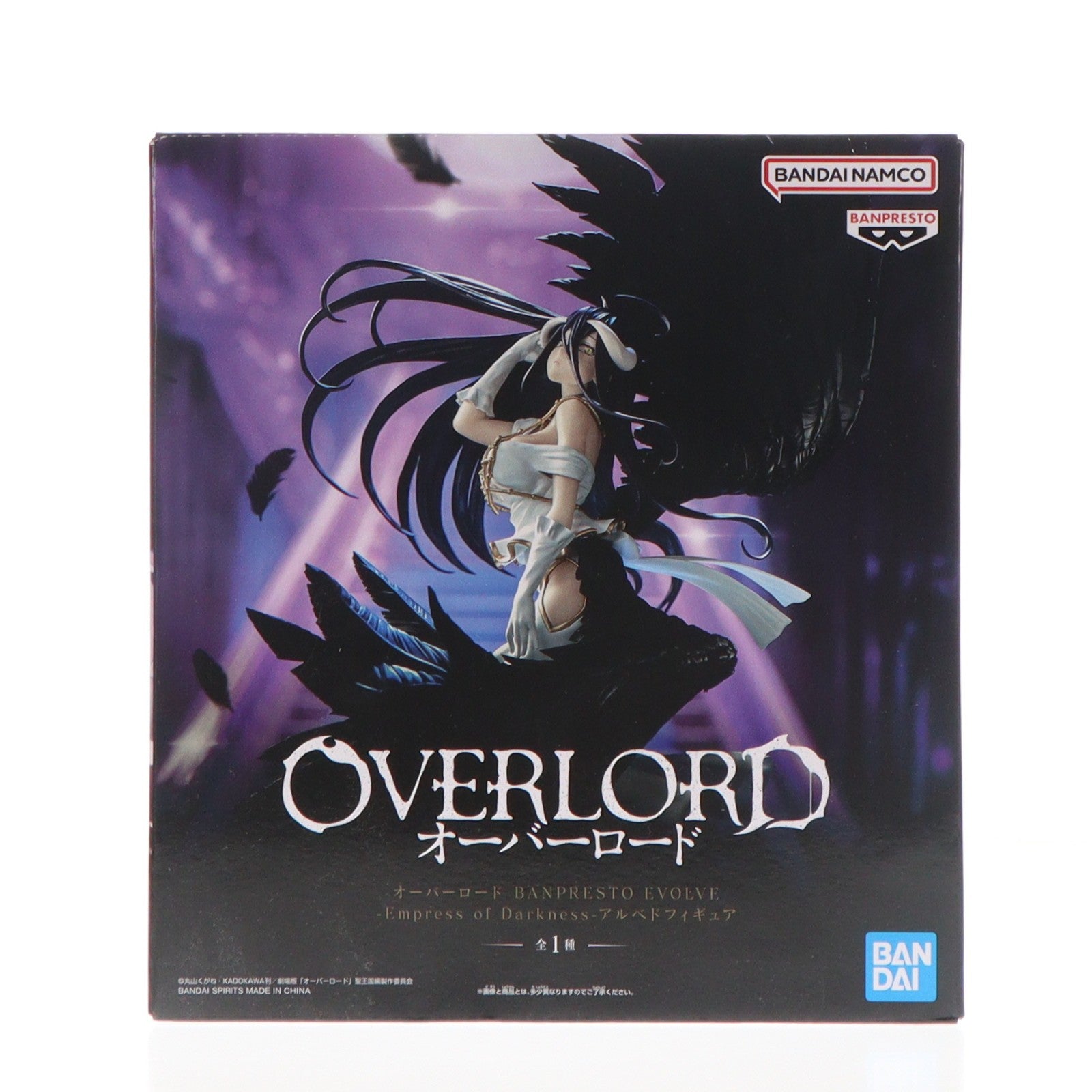 【中古即納】[FIG] アルベド オーバーロード BANPRESTO EVOLVE-Empress of Darkness-アルベドフィギュア プライズ(2799750) バンプレスト(20251211)