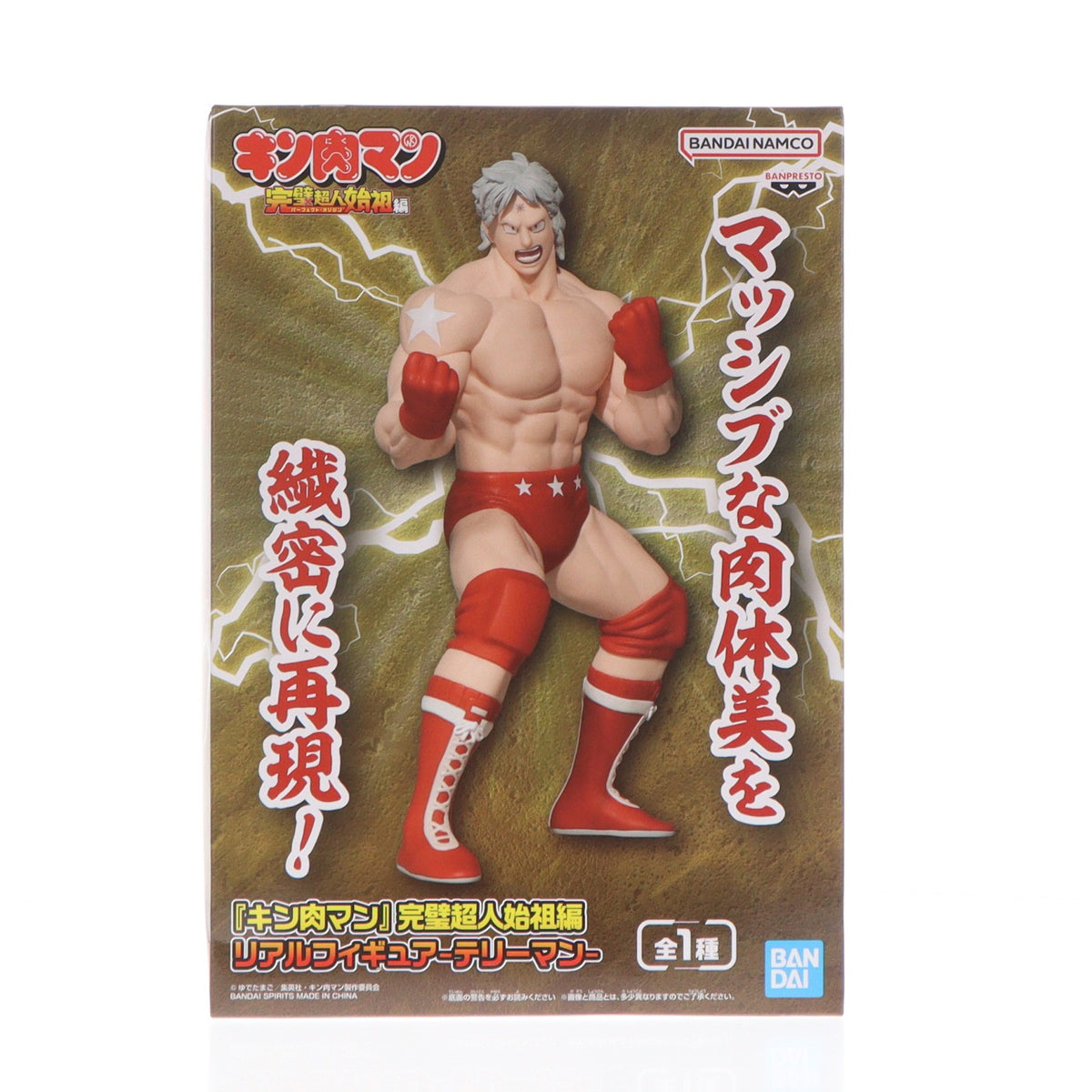 【中古即納】[FIG] テリーマン 『キン肉マン』 完璧超人始祖編 リアルフィギュア-テリーマン- プライズ(2869625) バンプレスト(20260806)