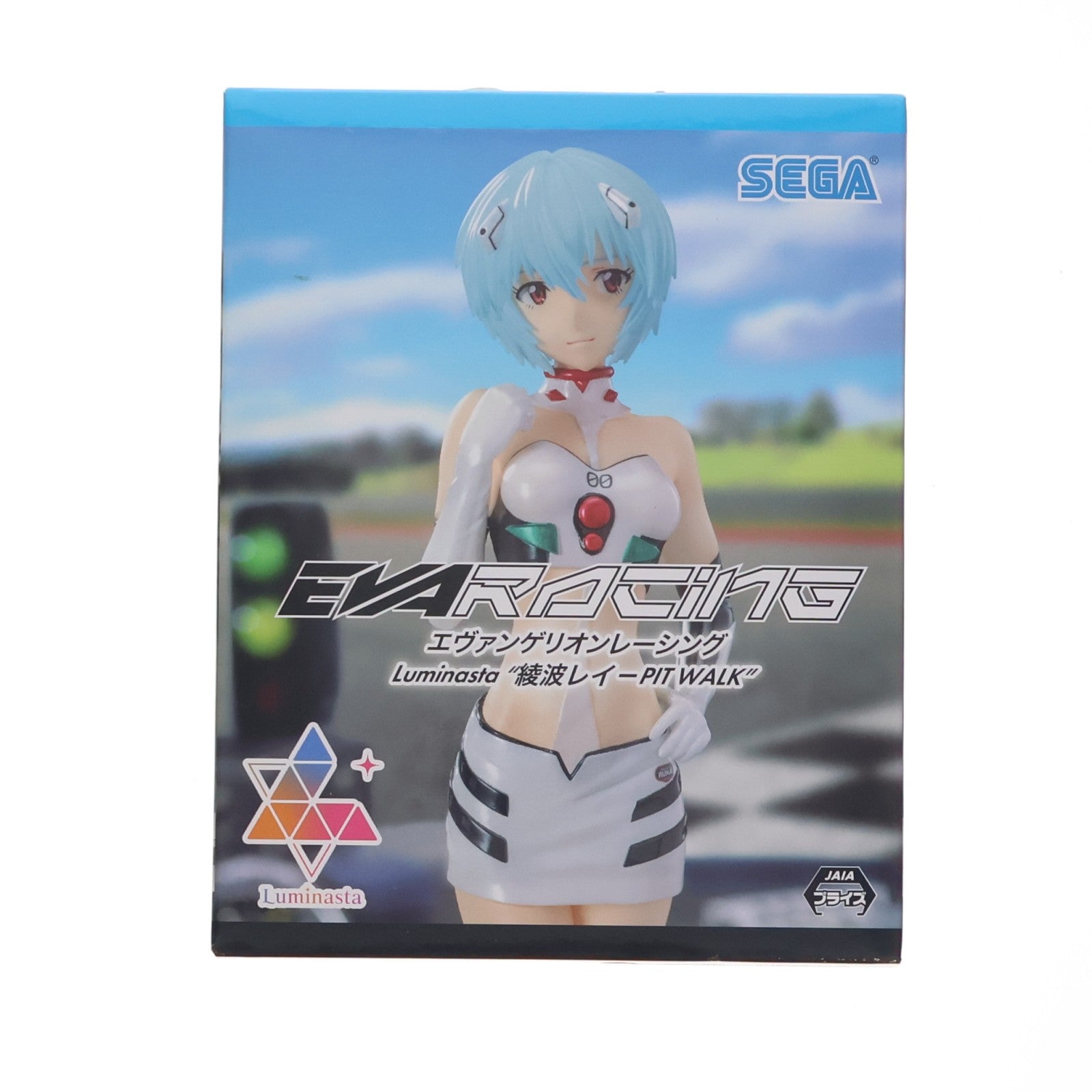 【中古即納】[FIG] 綾波レイ エヴァンゲリオンレーシング Luminasta『綾波レイ-PIT WALK』 フィギュア プライズ(1104405) セガ(20240120)