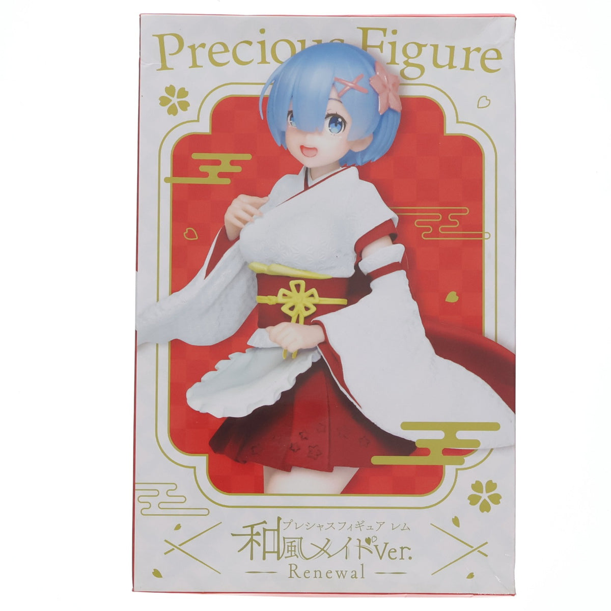 【中古即納】[FIG] レム Re:ゼロから始める異世界生活 プレシャスフィギュア レム～和風メイドver.～Renewal プライズ(451554500) タイトー(20230220)