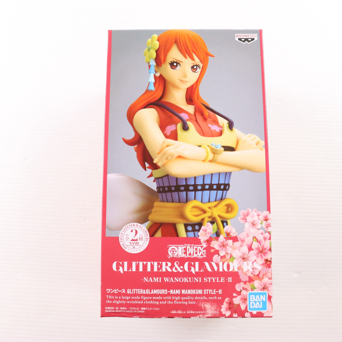 【中古即納】[FIG] ナミ A(衣装レッド) ワンピース GLITTER&GLAMOURS-NAMI WANOKUNI STYLE-II ONE PIECE フィギュア プライズ(2575086) バンプレスト(20220320)