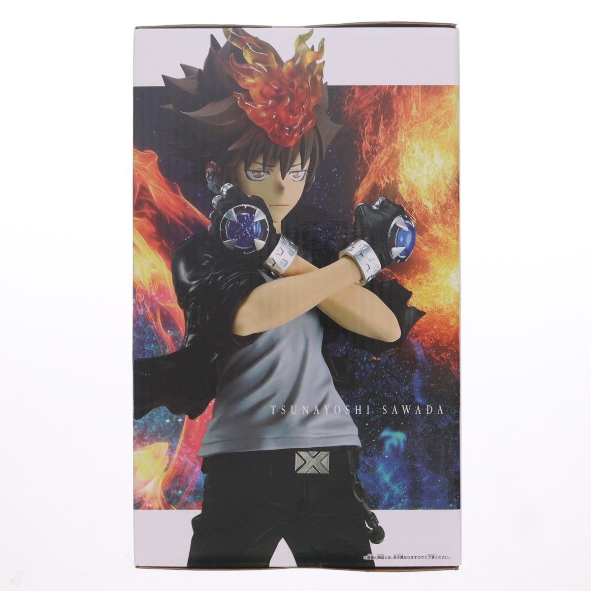 【中古即納】[FIG] 沢田綱吉(さわだつなよし) 家庭教師ヒットマンREBORN! Grandista-TSUNAYOSHI SAWADA- フィギュア プライズ(2802766) バンプレスト(20260908)