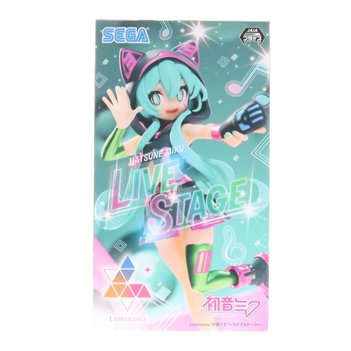 【中古即納】[FIG] 初音ミク 初音ミクシリーズ Luminasta『初音ミク』～ライブステージ～フィギュア プライズ(1101383) セガ(20230620)