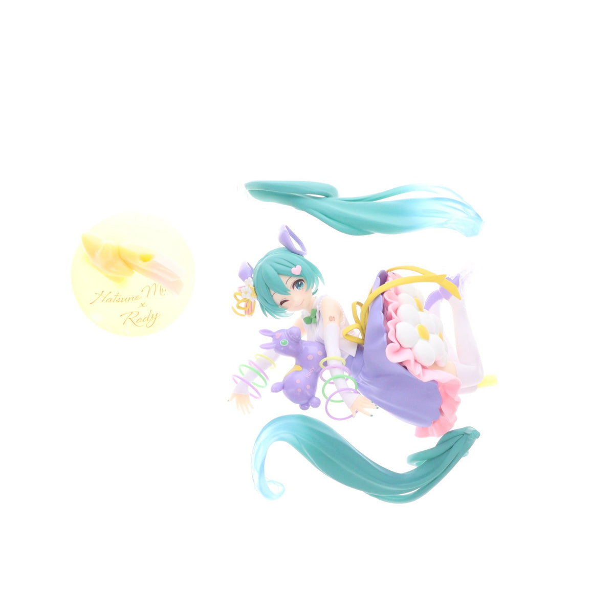 【中古即納】[FIG] タイトーオンラインクレーン限定 初音ミク×Rody 初音ミク×Rody AMP+ フィギュア 39/サンキューver. プライズ タイトー(20240229)
