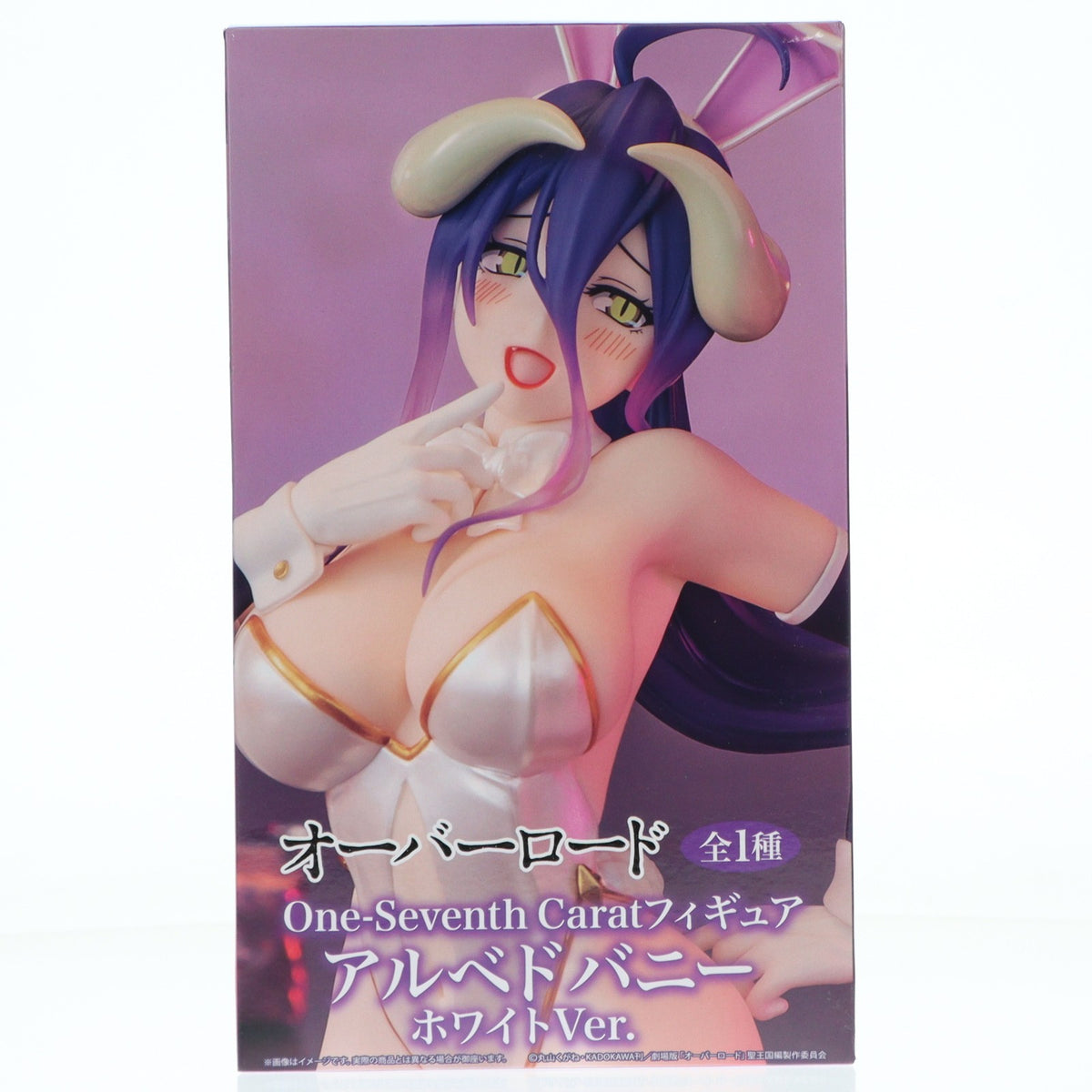 【中古即納】[FIG] アルベド オーバーロード One-Seventh Caratフィギュア バニーホワイトVer. プライズ(SS16816) システムサービス(20260403)
