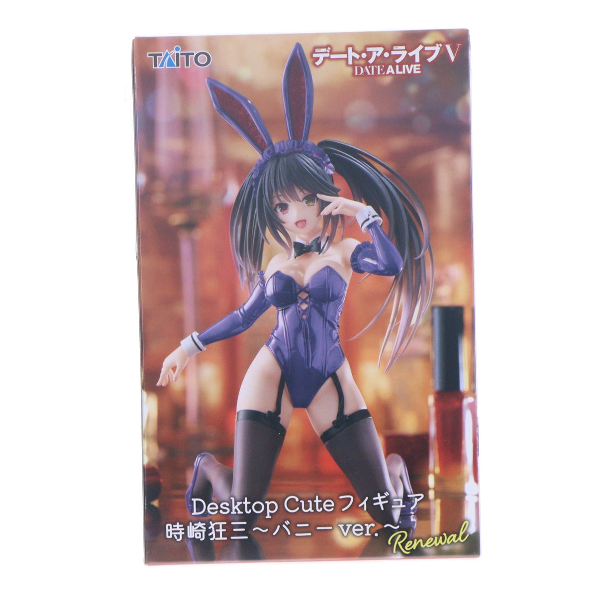 【中古即納】[FIG] 時崎狂三(ときさきくるみ) デート・ア・ライブV Desktop Cute フィギュア 時崎狂三～バニーver.～Renewal プライズ(451972000) タイトー(20251220)