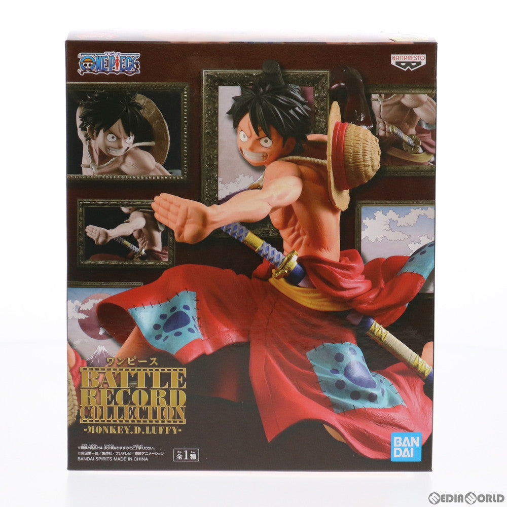 【中古即納】[FIG] モンキー・D・ルフィ ワンピース BATTLE RECORD COLLECTION -MONKEY.D.LUFFY- ONE PIECE フィギュア プライズ(82095) バンプレスト(20200531)
