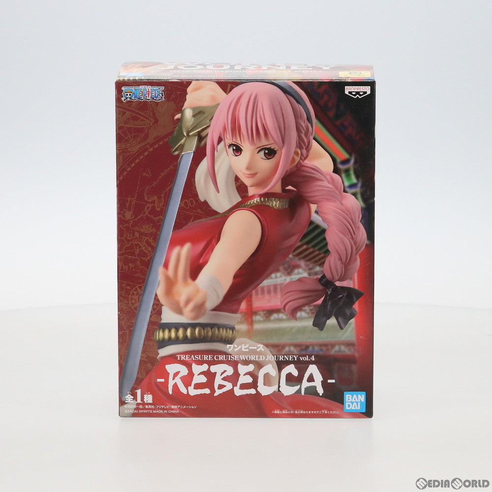 【中古即納】[FIG] レベッカ TREASURE CRUISE WORLD JOURNEY Vol.4 ONE PIECE(ワンピース) フィギュア プライズ(82190) バンプレスト(20200620)