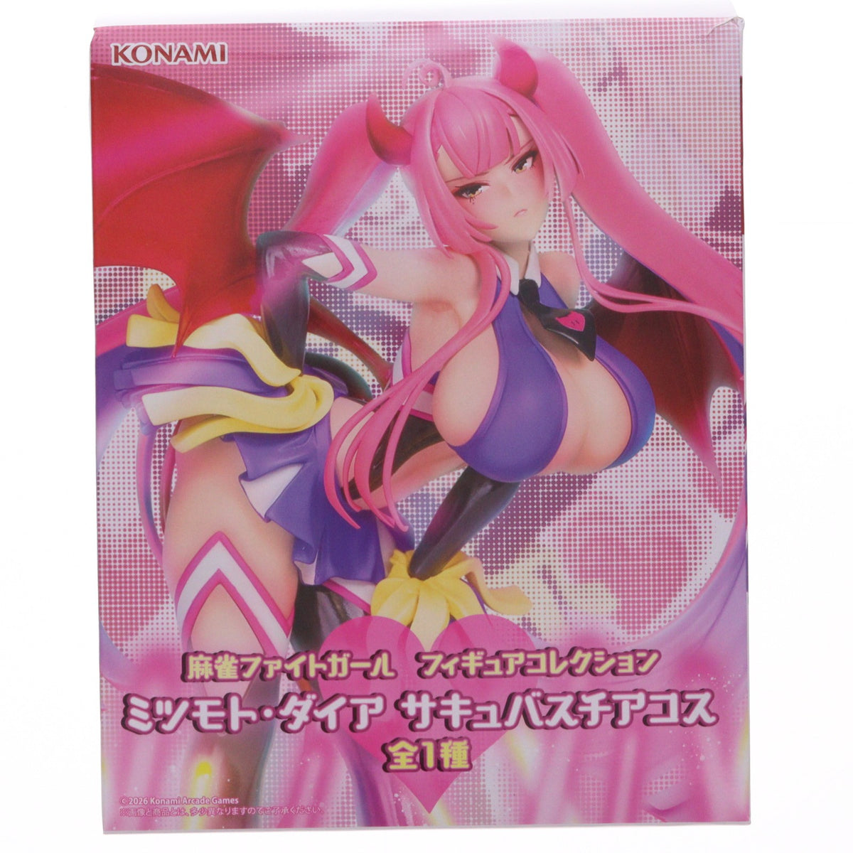 【中古即納】[FIG] ミツモト・ダイア 麻雀ファイトガール フィギュアコレクション ミツモト・ダイア サキュバスチアコス プライズ コナミ(20260226)