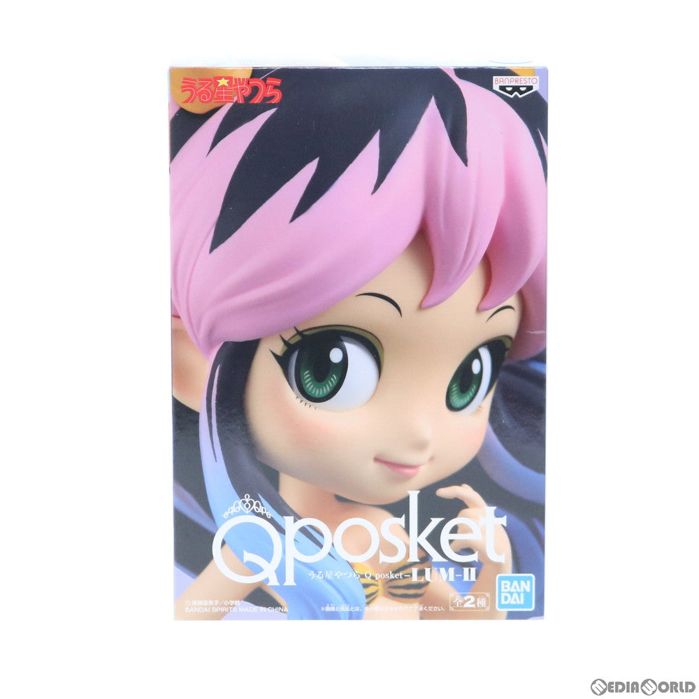 【中古即納】[FIG] ラム B(髪色ブラック×ピンク×ライトブルー) うる星やつら Q posket-LUM- II フィギュア プライズ(39997) バンプレスト(20191231)