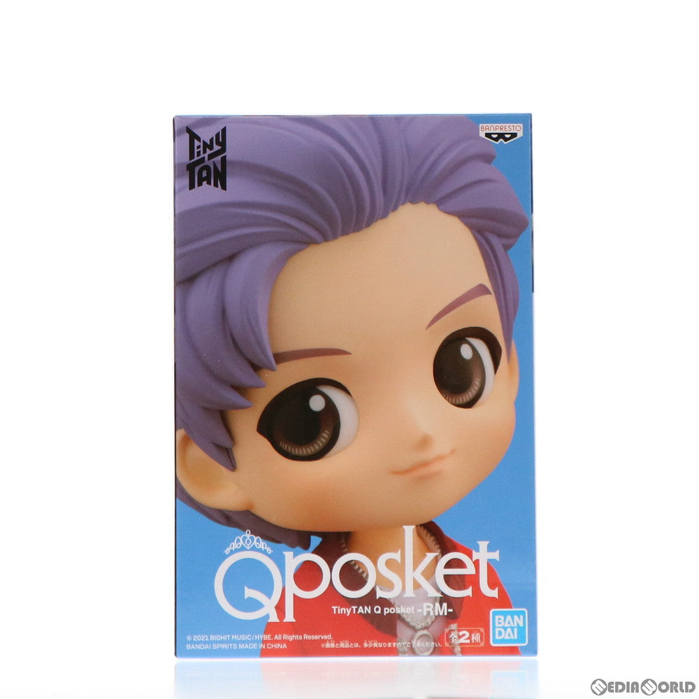 【中古即納】[FIG] アールエム(BTS/防弾少年団) B(衣装淡) TinyTAN(タイニータン) Q posket-RM- フィギュア プライズ(2552316) バンプレスト(20210831)